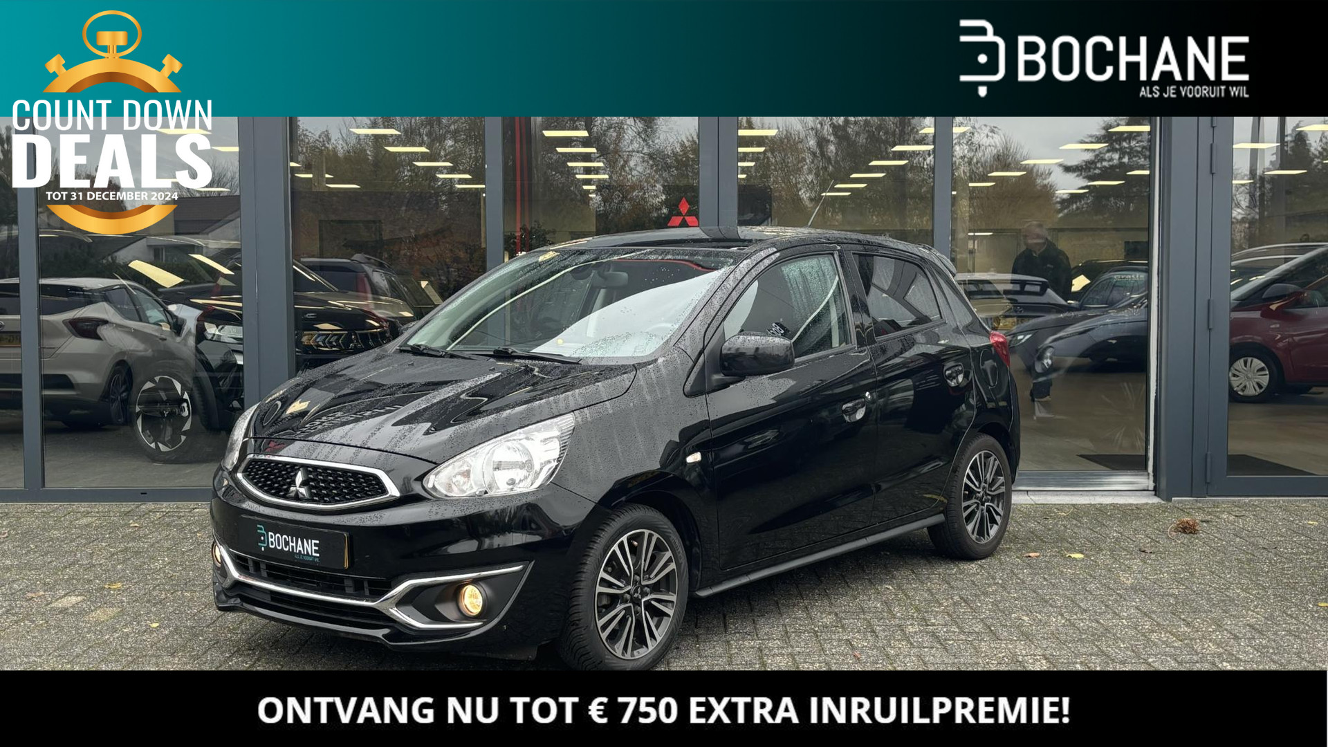 Mitsubishi Space Star 1.2 Active Automaat | Navigatie | Camera | Stoelverwarming