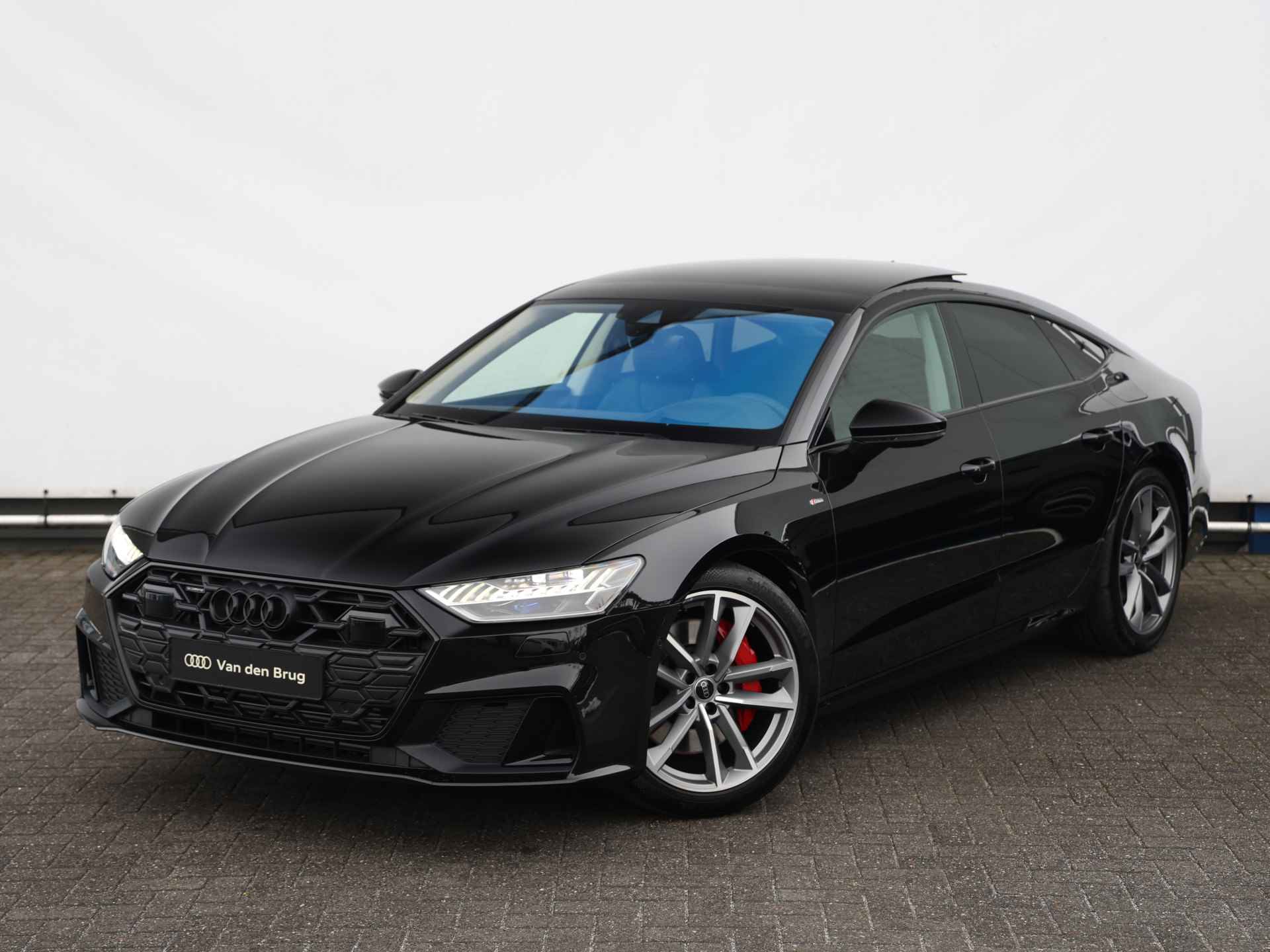 Audi A7 Sportback 55 TFSI e quattro Pro Line S Competition 367pk | Pano | B&O | HUD | 360° camera | Keyless | 20" Velgen | Trekhaak | Dodehoekdetectie | Adaptive cruise | Geh. bestuurderstoel | Elek. stoelen - 14/44