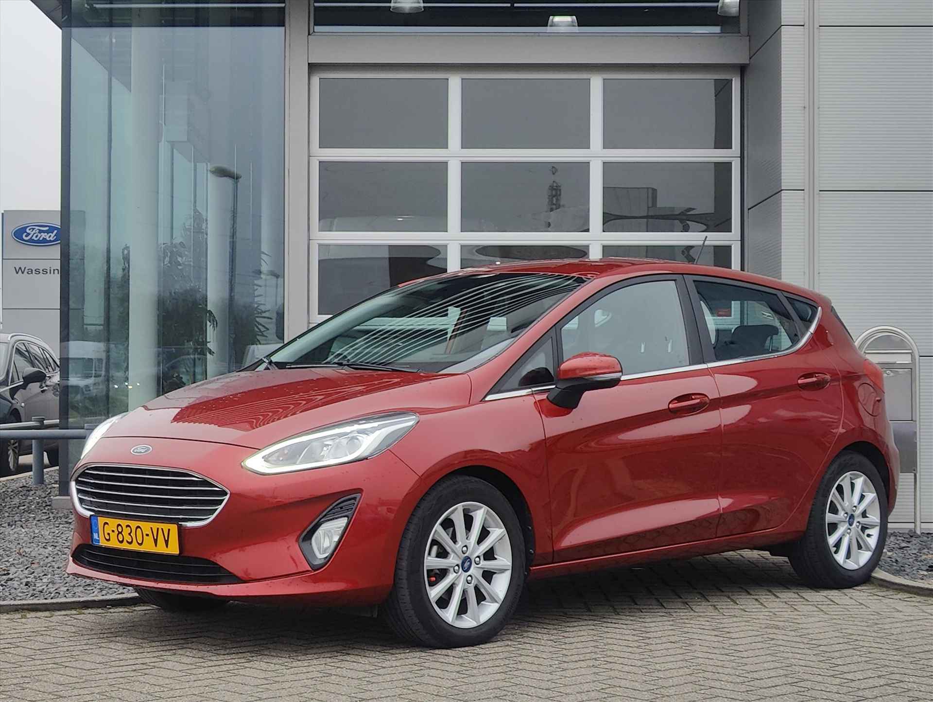 Ford Fiesta 1.0 EcoBoost 95pk 5dr Titanium | Carplay | Climate control | 16 inch LM Velgen - 2/33