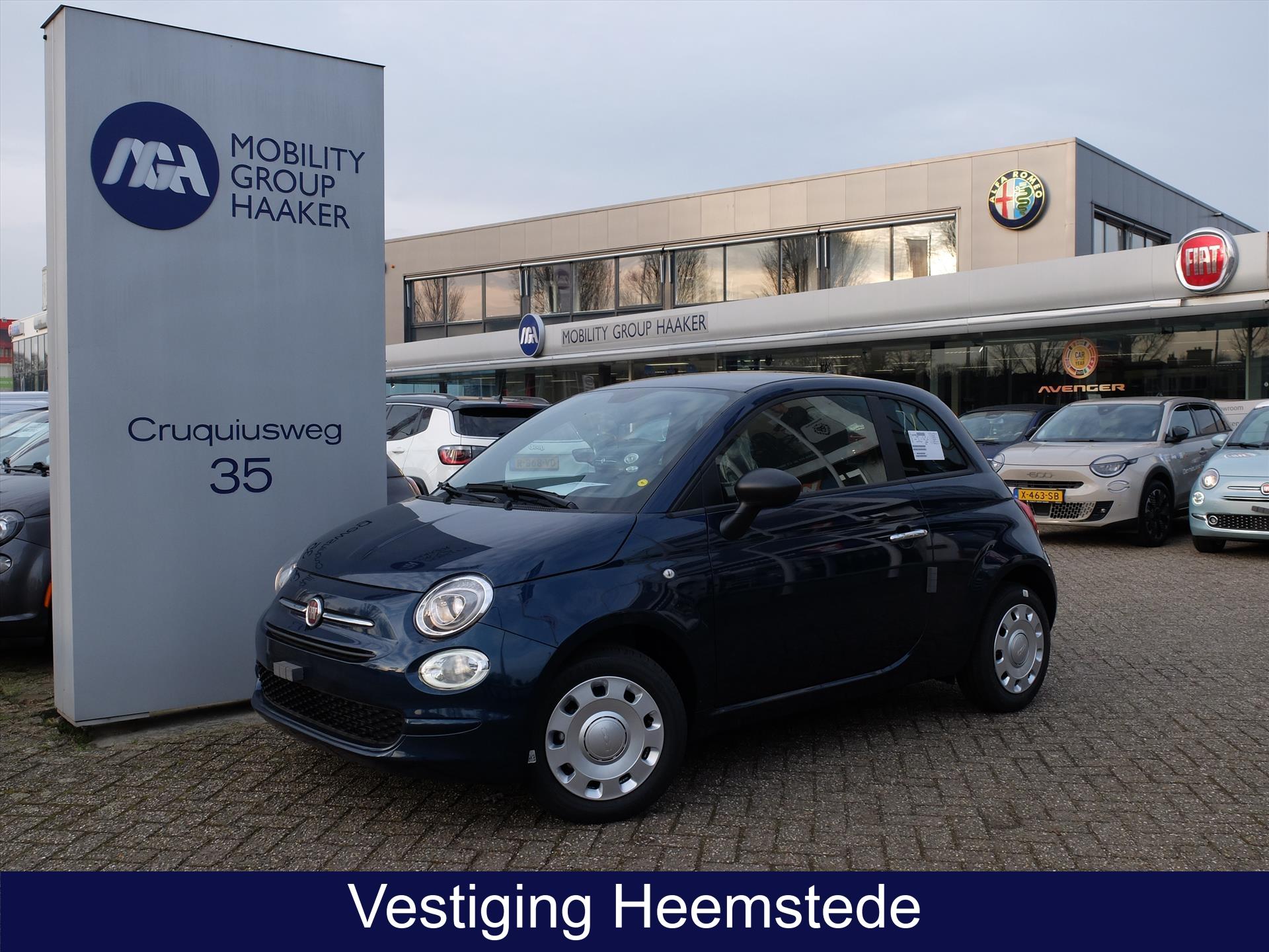 Fiat 500 1.0 Hybrid 70pk - DIRECT LEVERBAAR