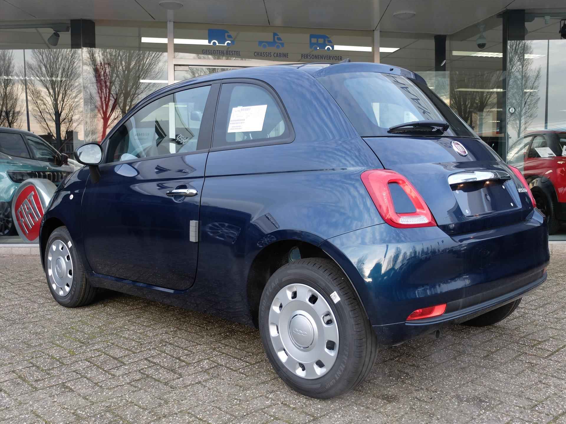 Fiat 500 1.0 Hybrid 70pk - DIRECT LEVERBAAR - 4/22