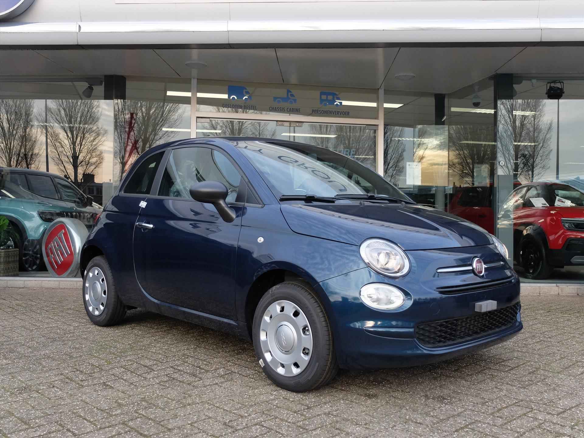 Fiat 500 1.0 Hybrid 70pk - DIRECT LEVERBAAR - 6/22