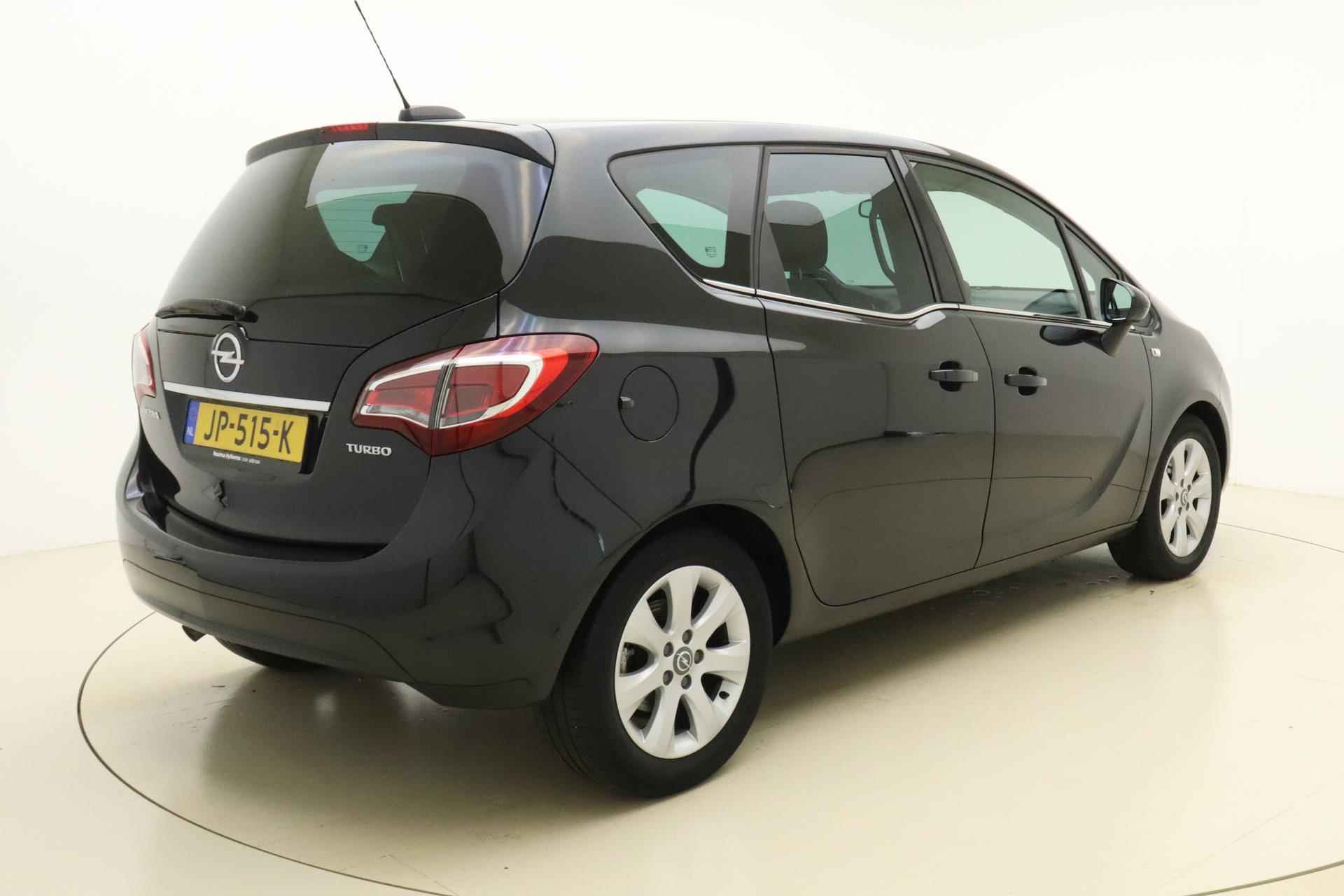 Opel Meriva 1.4 Turbo Blitz 120 PK | Navigatie | Lederen bekleding | Climate control | Stoel & Stuurverwarming | Hoge instap | Lichtmetalen velgen - 3/37