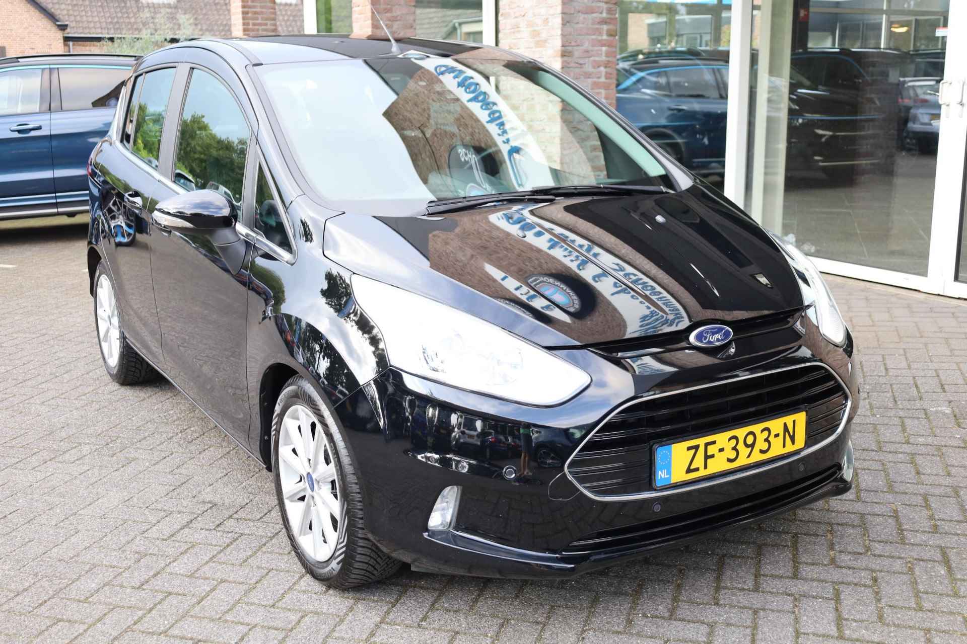 Ford B-Max 1.0 EcoBoost Titanium RUITVERWARMING DEALER-ONDERHOUDEN 2xPDC CLIMA LMV - 5/40