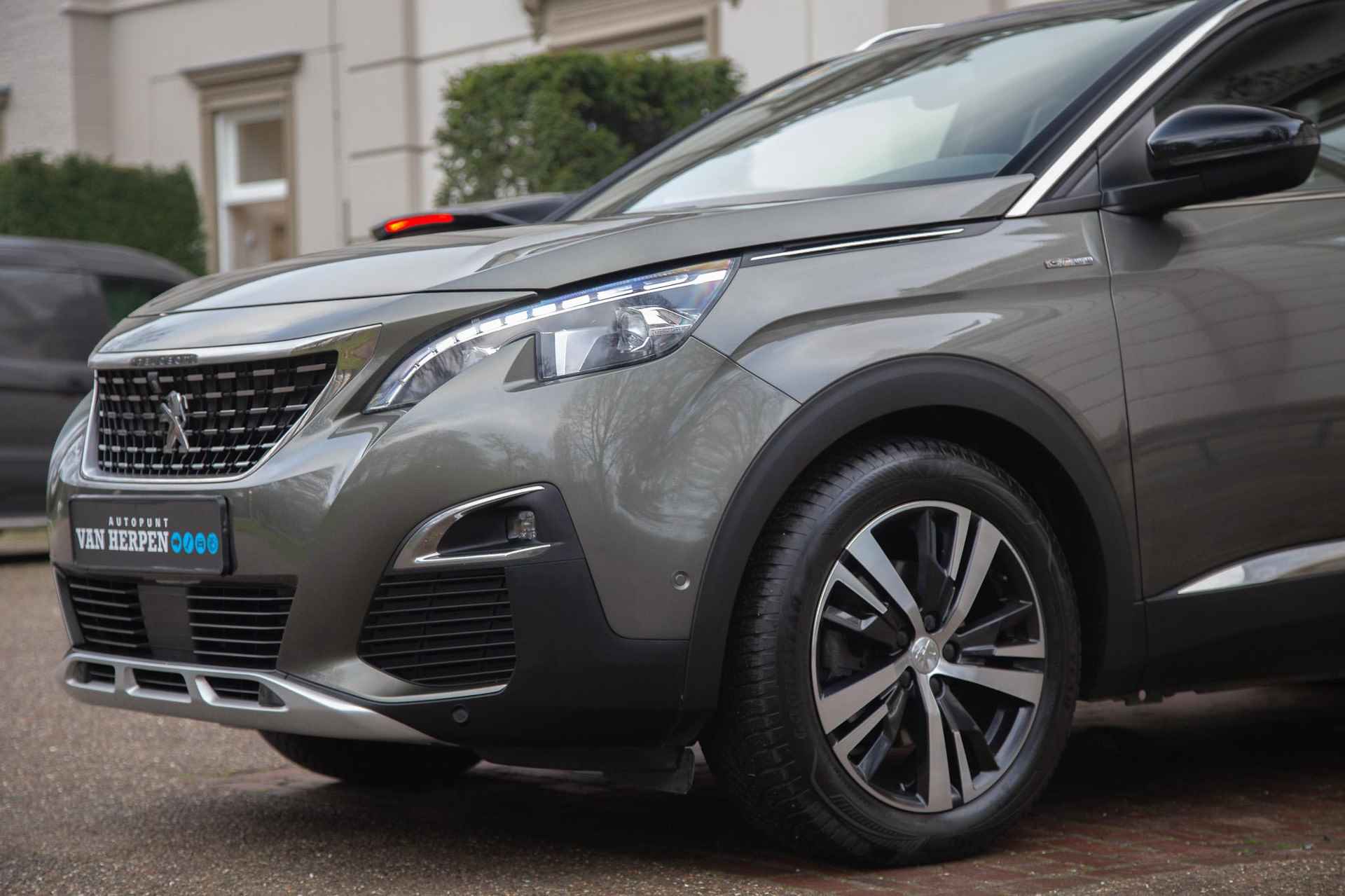 Peugeot 5008 1.6 PureTech GT-Line Pano | Adaptive | 360 Cam | Leder | Focal - 9/55