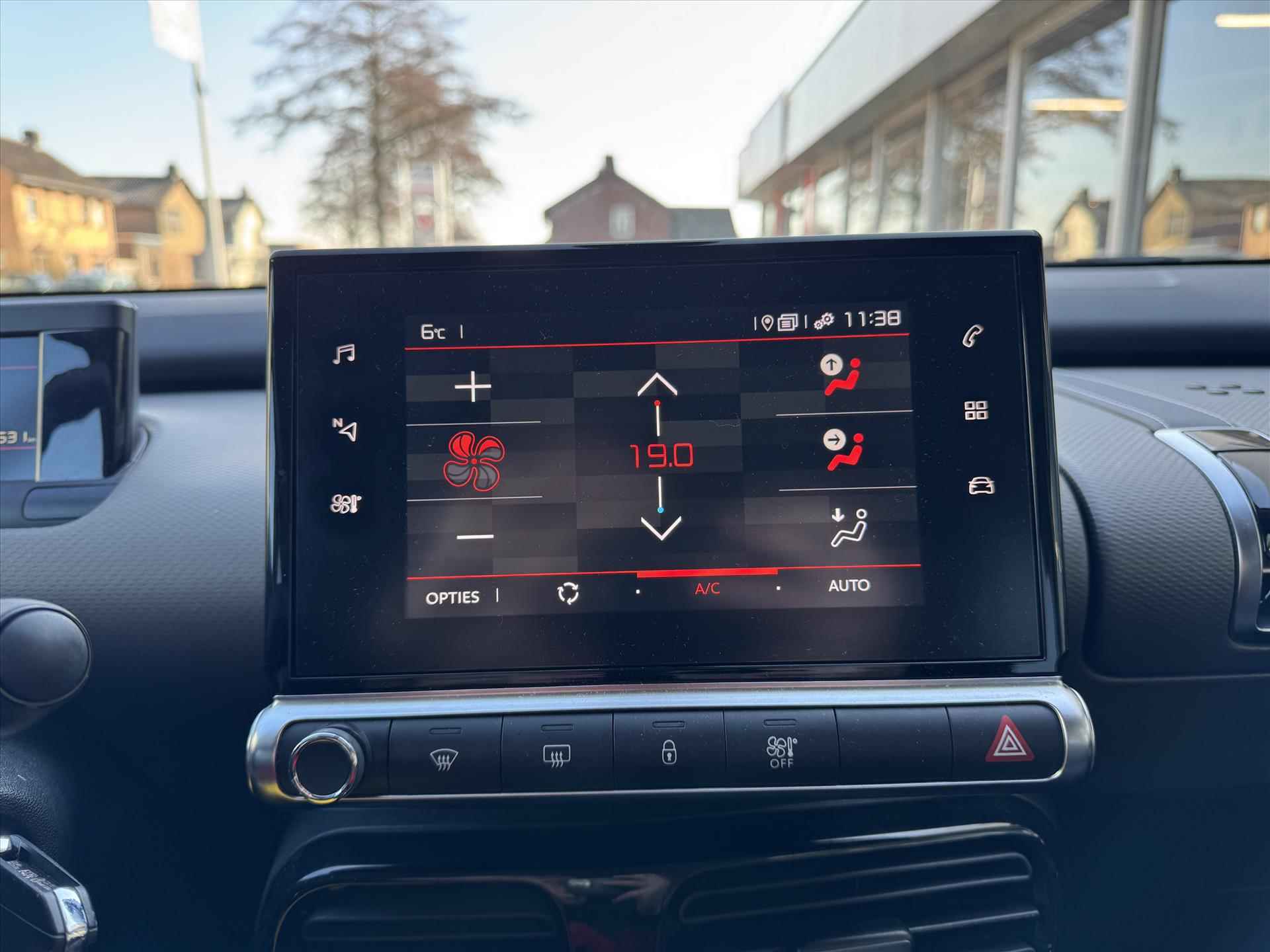 Citroen C4 Cactus 1.2 PureTech Shine | Navigatie, Parkeercamera, Cruise control, Apple CarPlay/Android auto, 16 inch - 17/28