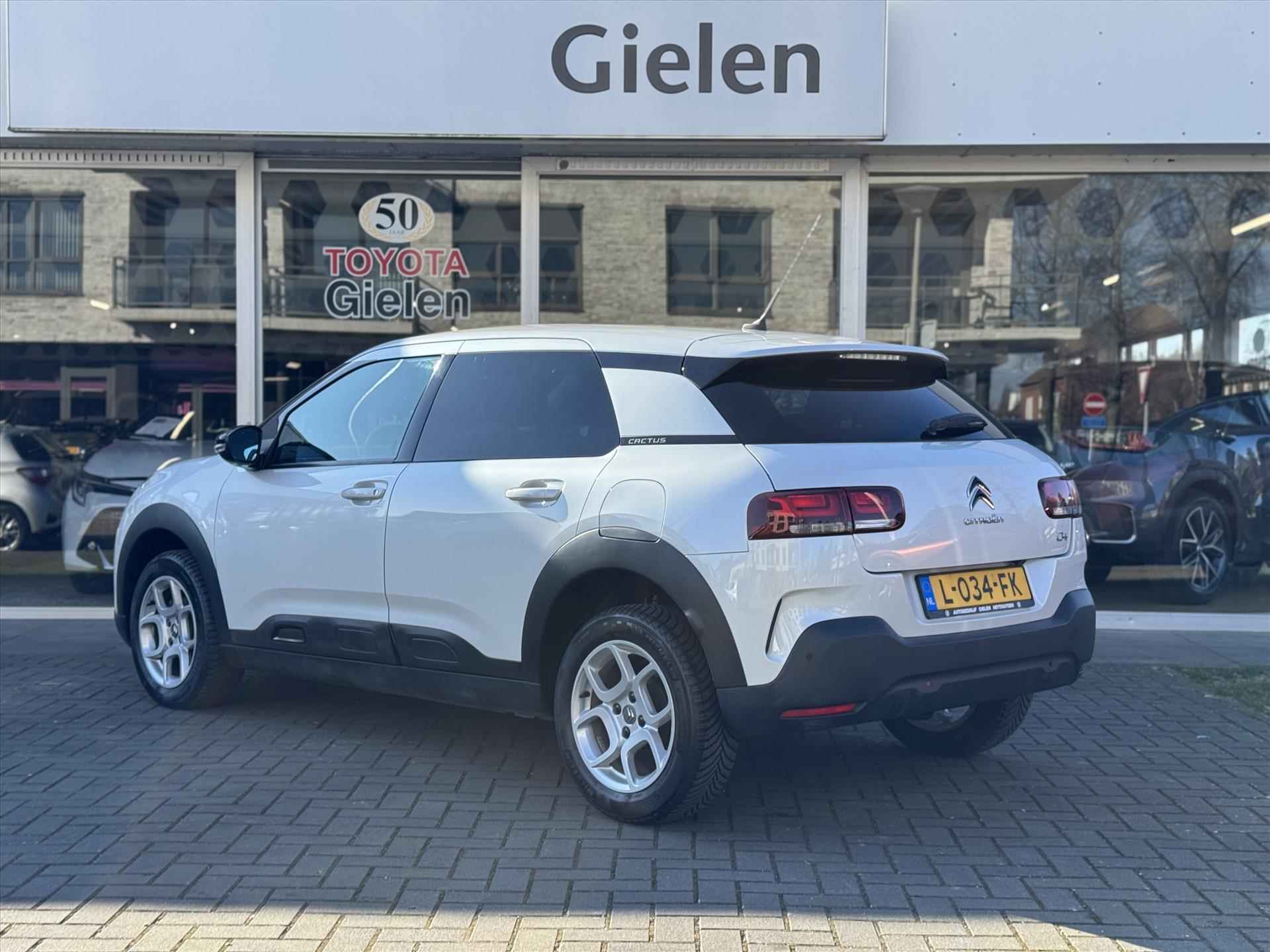 Citroen C4 Cactus 1.2 PureTech Shine | Navigatie, Parkeercamera, Cruise control, Apple CarPlay/Android auto, 16 inch - 23/28