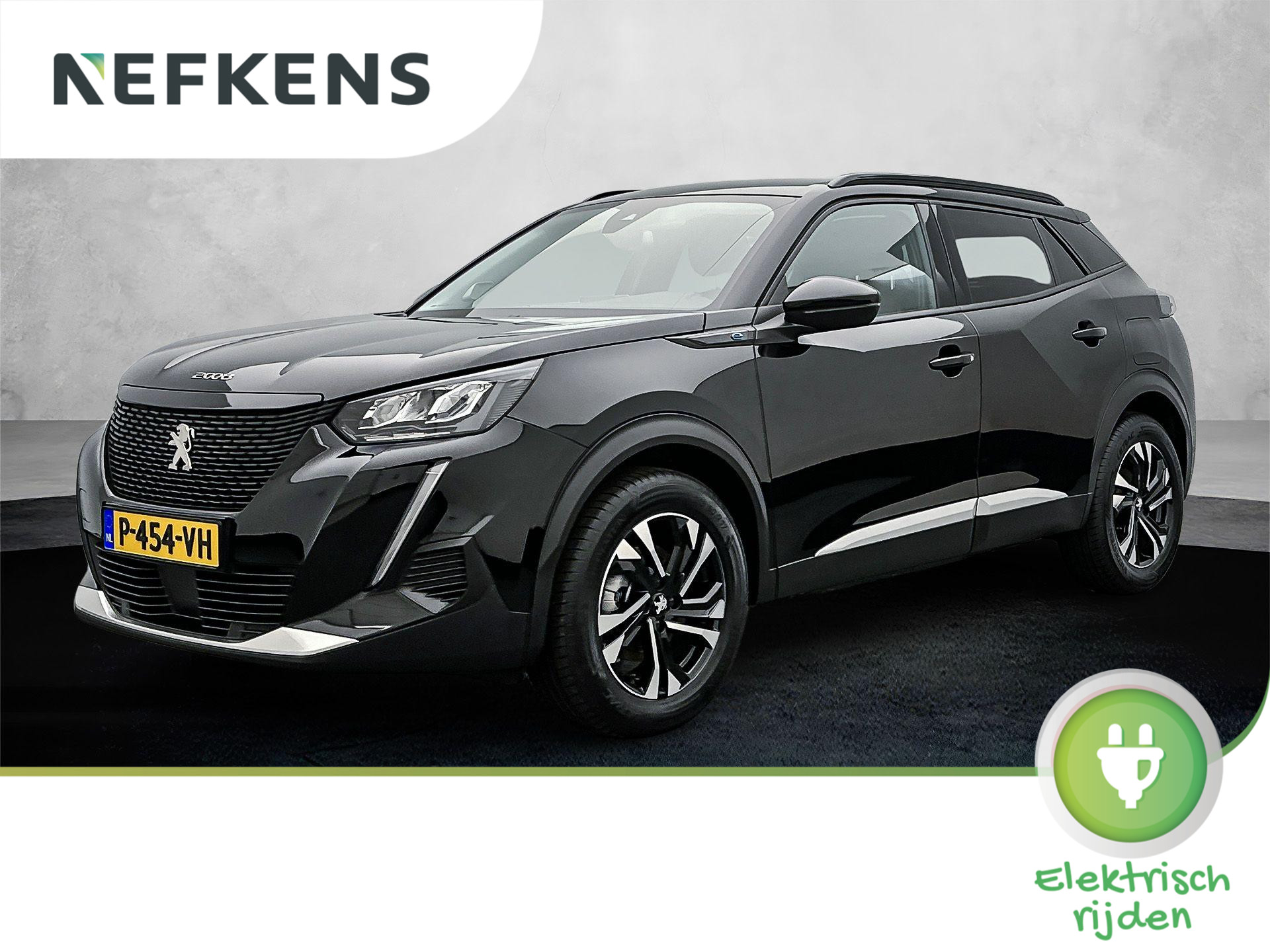 Peugeot e-2008 EV Allure 50 kWh 136 pk | Navigatie | Parkeersensoren Achter | Keyless Entry/Start | LED Koplampen | DAB Ontvanger | Lederen Stuurwiel | Climate Control | Cruise Control | 17" Lichtmetalen Velgen | Apple Carplay/Android Auto |