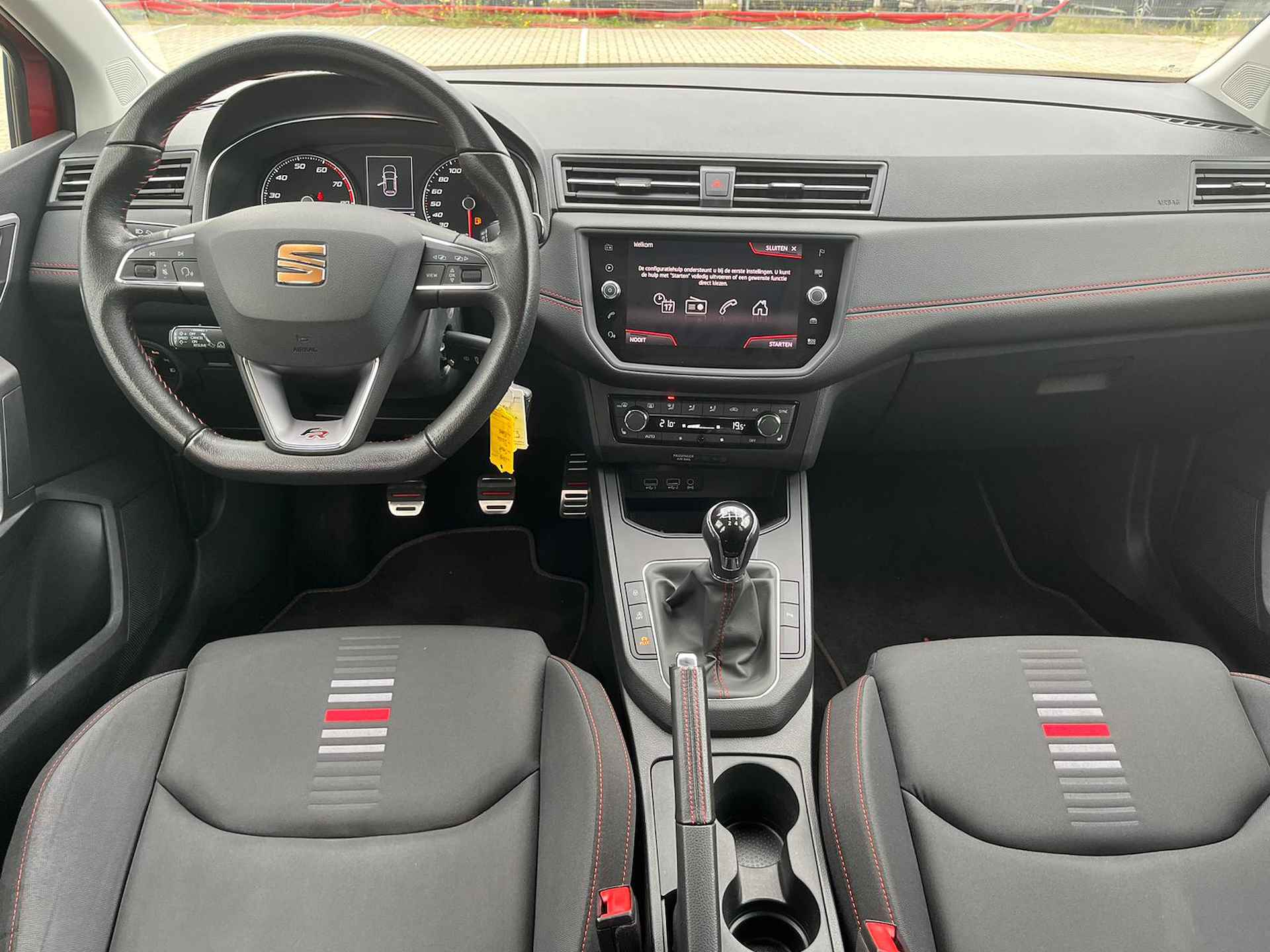 SEAT Ibiza 1.0 TSI 116pk FR / Panoramadak / LED / Achteruitrijcamera / Navigatie / Stoelverwarming / 17" LMV - 14/34