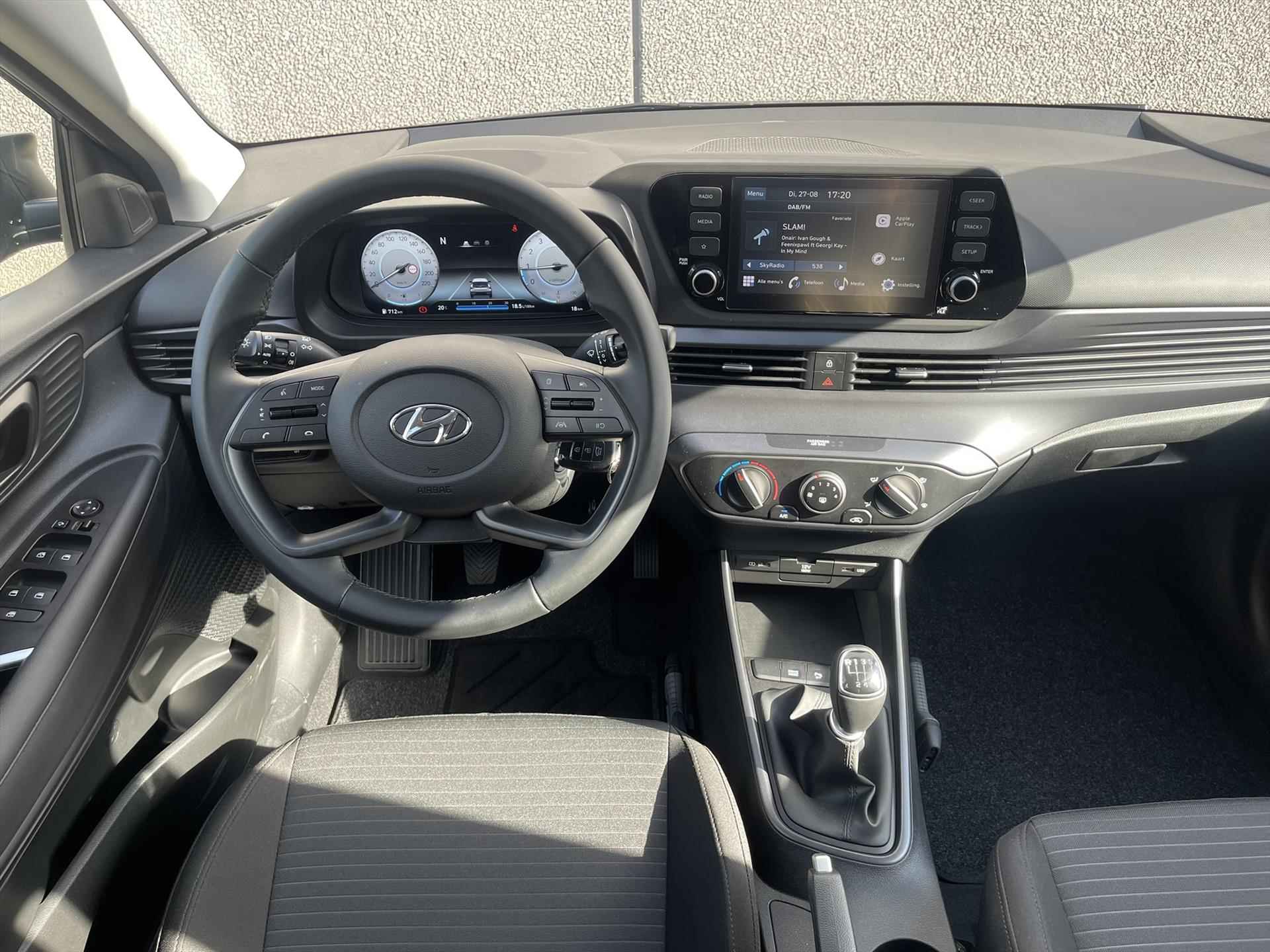 HYUNDAI I20 1.0 T-GDI 48V MHEV 100pk Comfort | Apple Carplay & Android Auto | 16 inch Lichtmetalen Velgen | Dodehoekassistent - 10/37