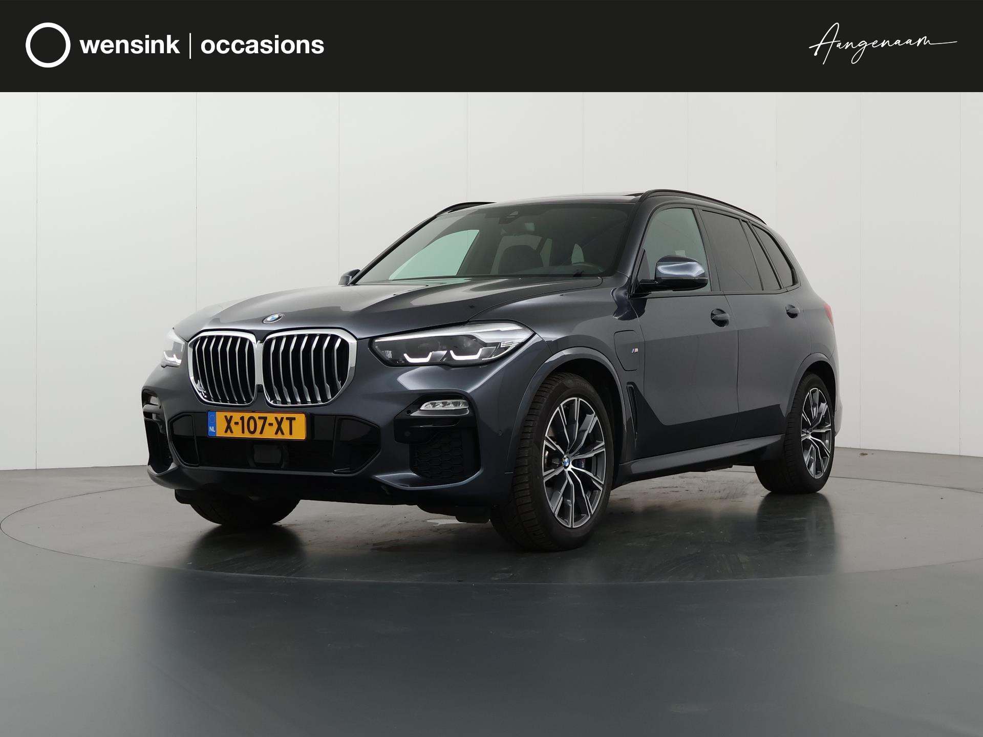 BMW X5 xDrive45e High Executive M Sport | Panoramadak | Trekhaak | Stuurverwarming | Ele. stoelen + Memory | HUD | Camera | Adaptief Onderstel | Apple CarPlay | bij viaBOVAG.nl