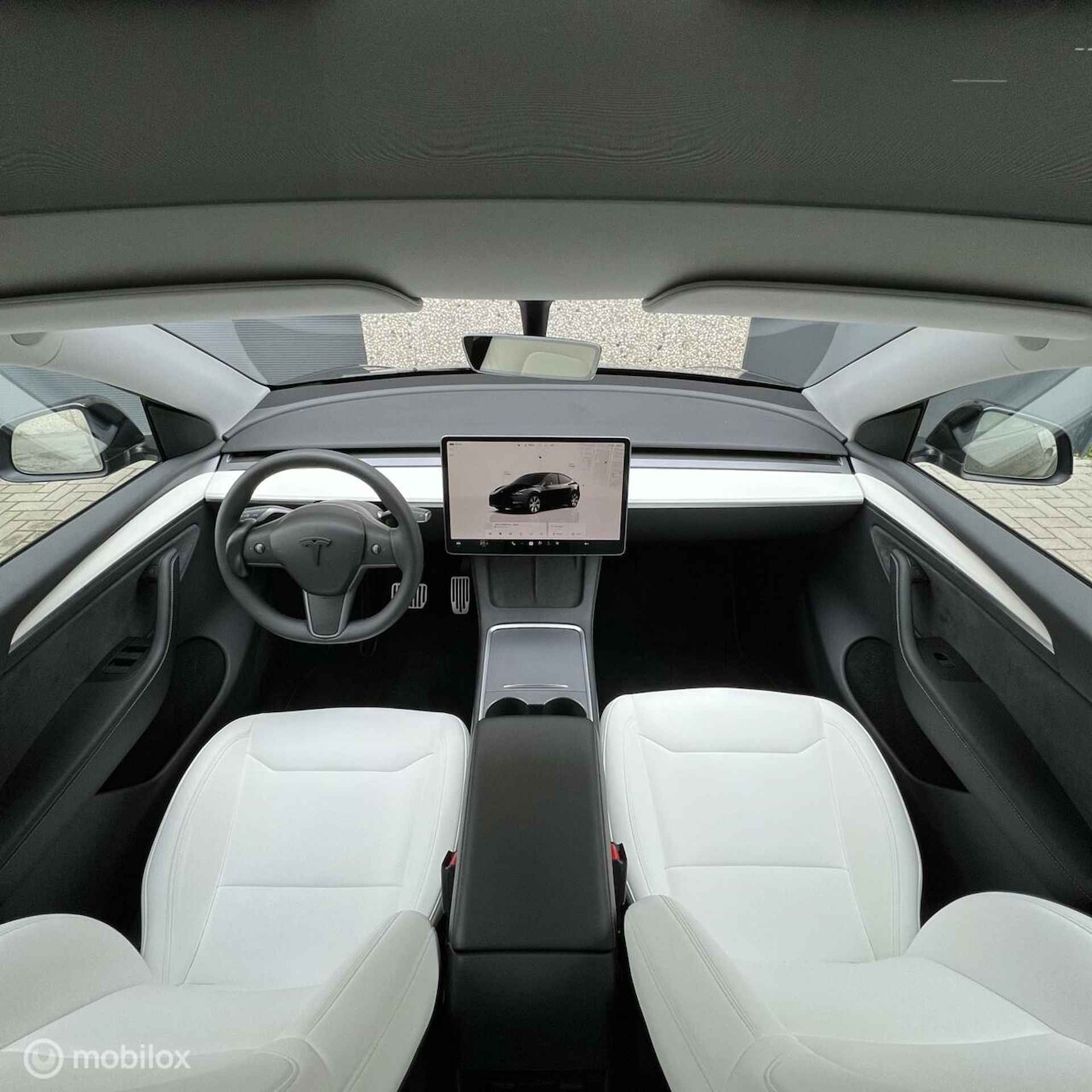 Tesla Model Y Long Range RWD 78 kWh WIT INTERIEUR - 11/23