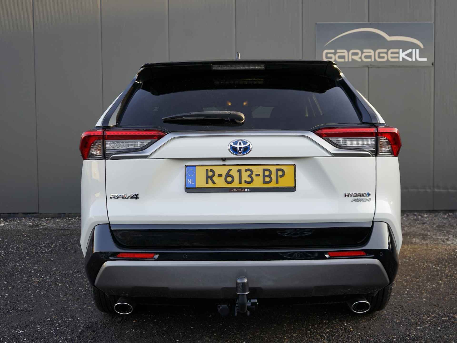 Toyota RAV4 2.5 Hybrid AWD Bi-Tone Dealer onderh. / Fabrieksgarantie / Trekhaak / Leer / Elek.stoel / Clima / 1650 geremd - 9/32