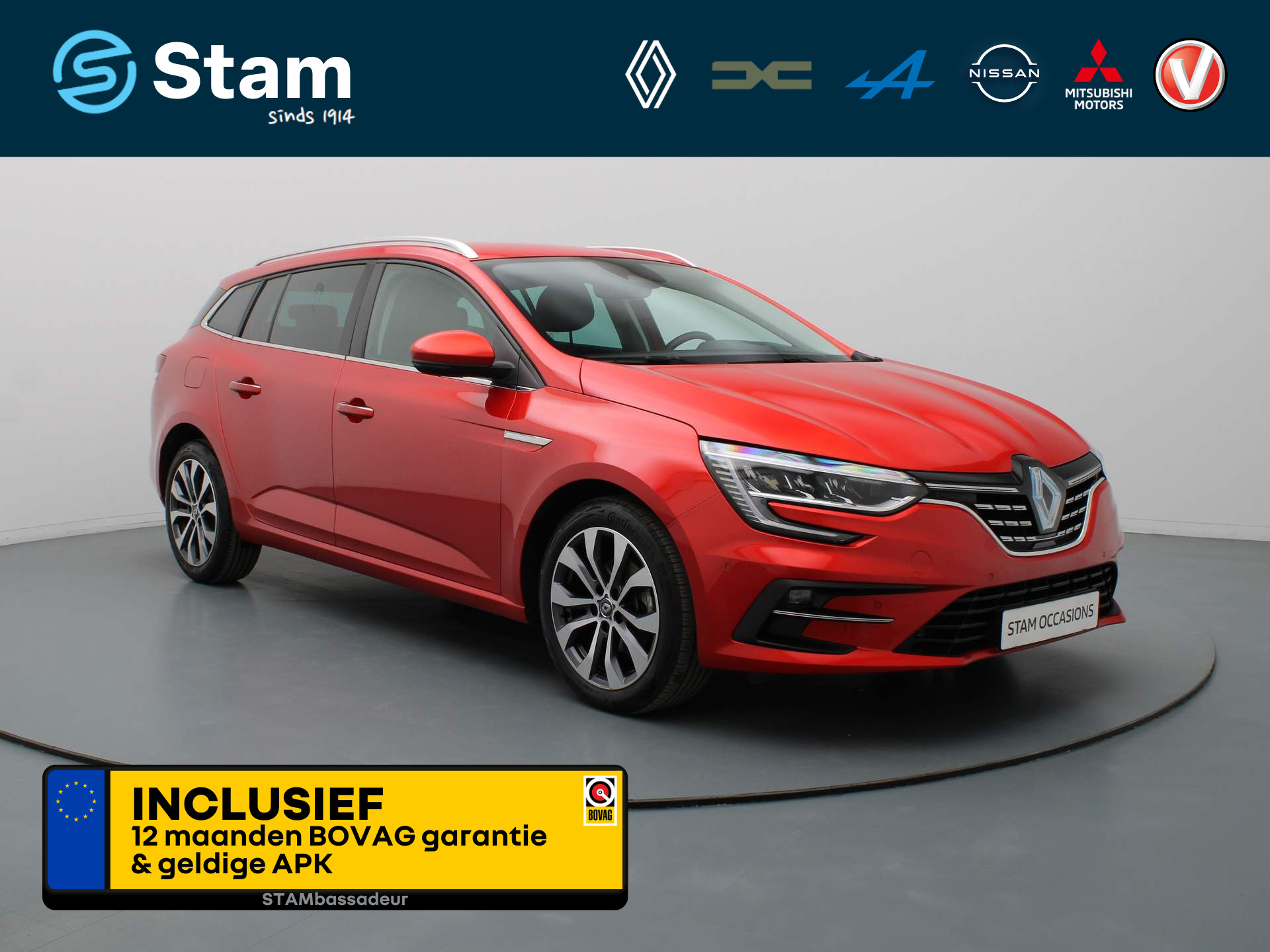 Renault Mégane Estate TCe 140pk Techno EDC/AUTOMAAT Camera | Head-Up | Navi | Parksens. | Stoel-/stuurverw.