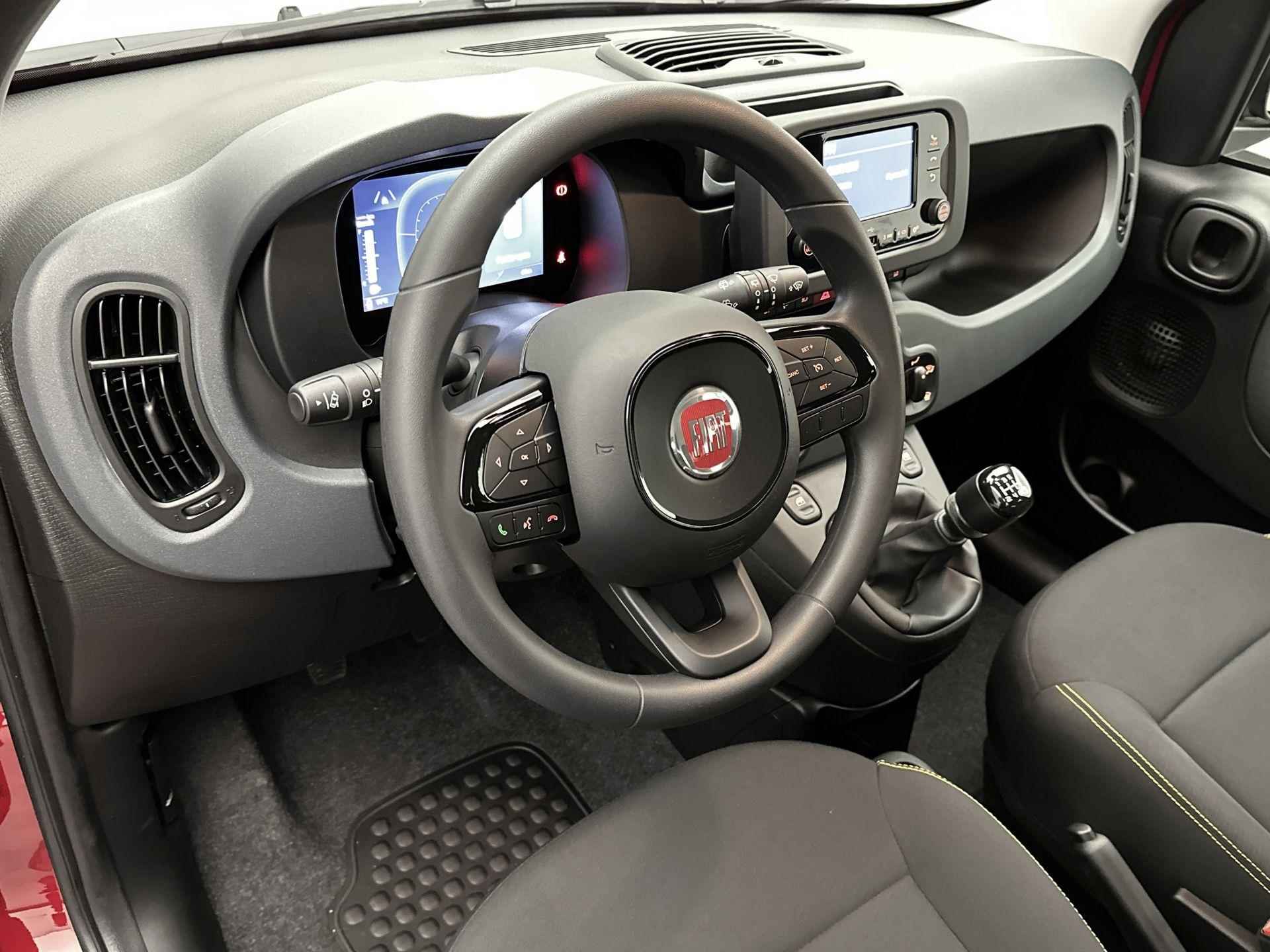 Fiat Panda Hybrid City 70 pk | Parkeersensoren Achter | Airco | Cruise Control | DAB Ontvanger | Bluetooth | Buitenspiegels Elektrisch Verstel -en Verwarmbaar | Start/Stop Systeem | Verkeersbord Detectie | - 10/30