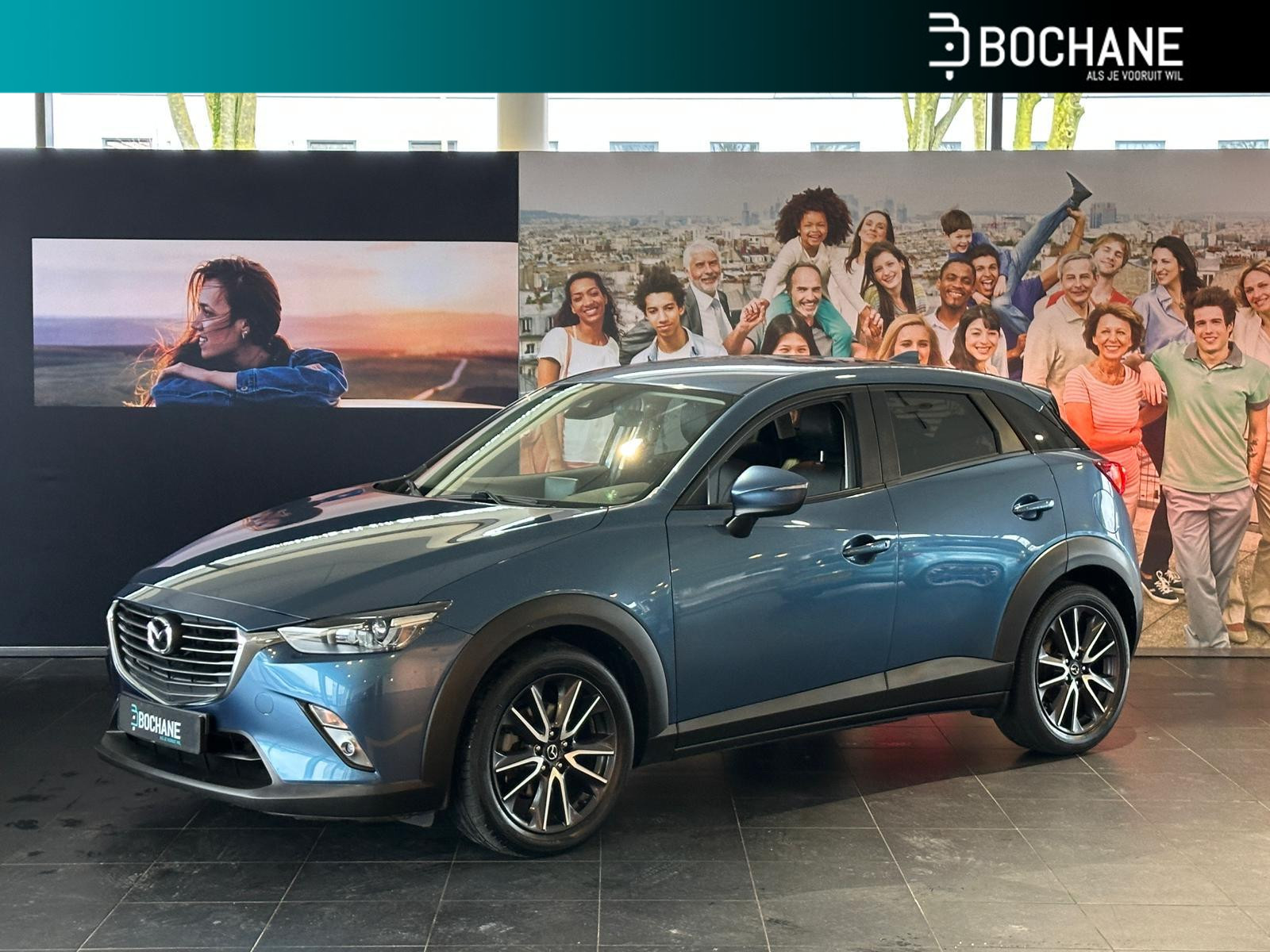 Mazda CX-3 2.0 SkyActiv-G 120 Dynamic | TREKHAAK | NAVIGATIE | PARKEERSENSOREN | STOELVERWARMING