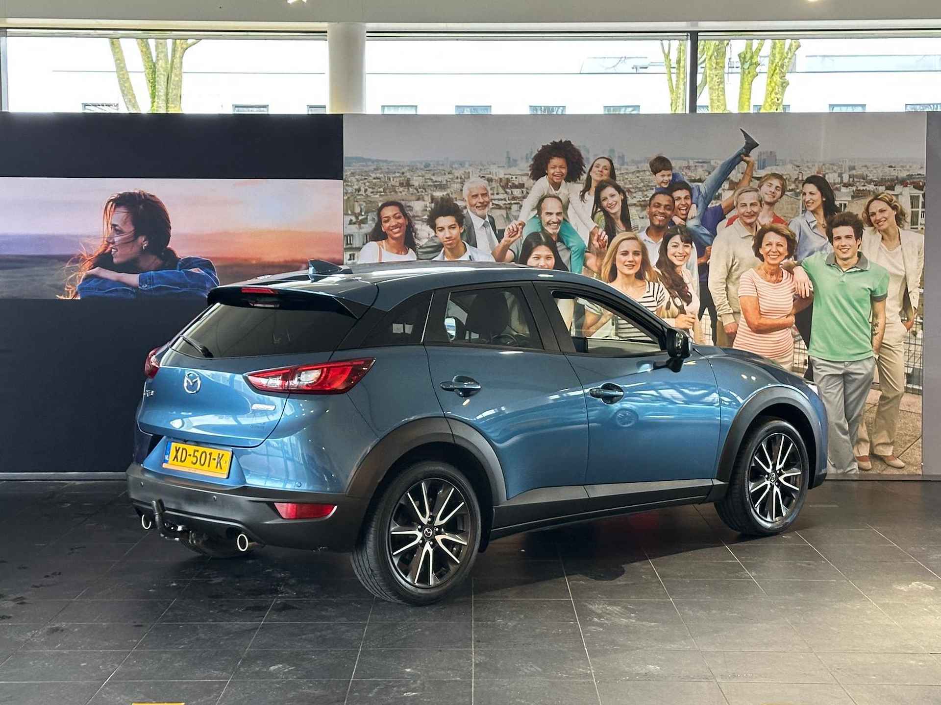 Mazda CX-3 2.0 SkyActiv-G 120 Dynamic | TREKHAAK | NAVIGATIE | PARKEERSENSOREN | STOELVERWARMING - 3/31