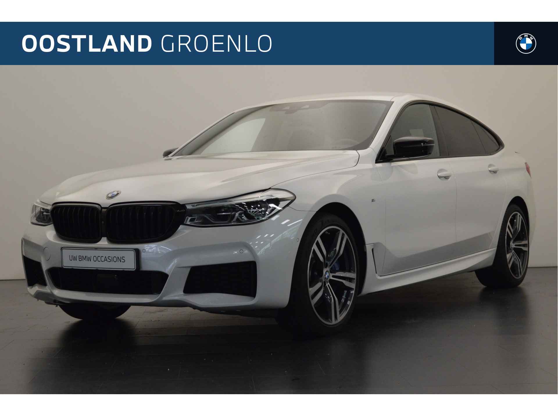 BMW 6 Serie Gran Turismo 640i High Executive M Sport Automaat / Adaptieve LED / Parking Assistant Plus / Soft Close / Harman Kardon / Navigatie Professional / Head-Up - 1/27