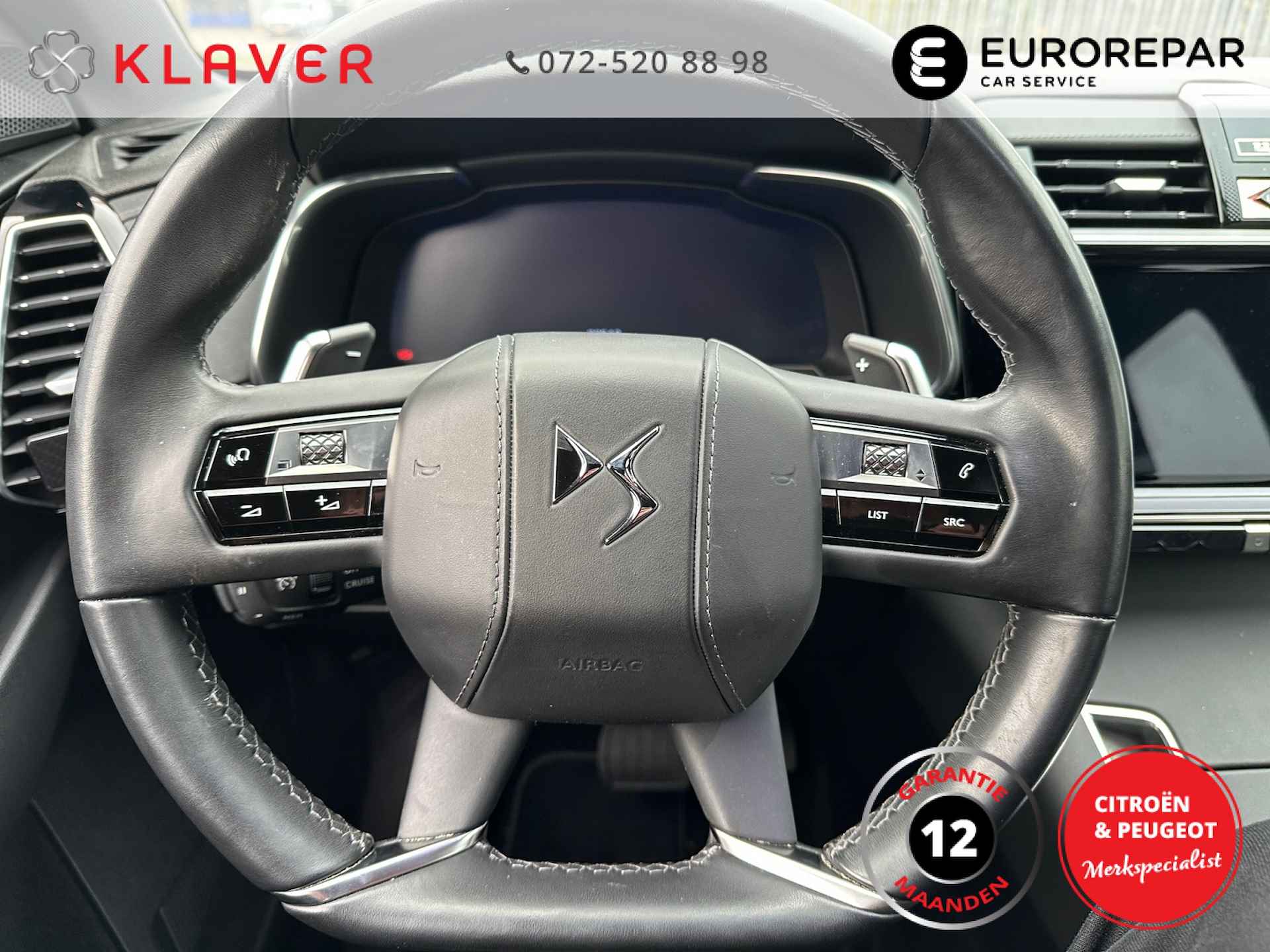 DS 7 Crossback E-TEnse 4x4 drive Rivoli  300 PK     Camera | Dab | Navi - 17/35