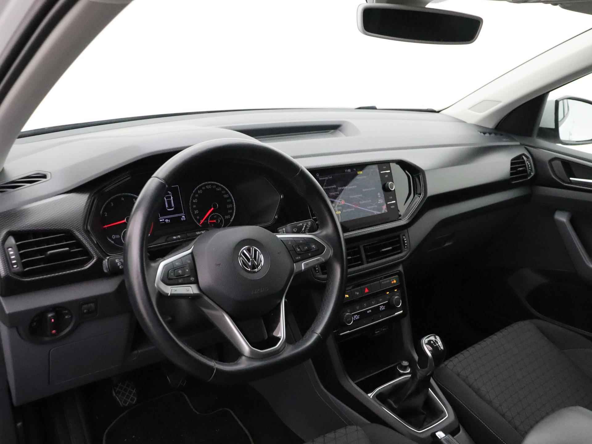 Volkswagen T-Cross 1.0 TSI Life | NIEUW BINNEN | Navigatie | Parkeersensoren | Climate control | ACC | - 3/7