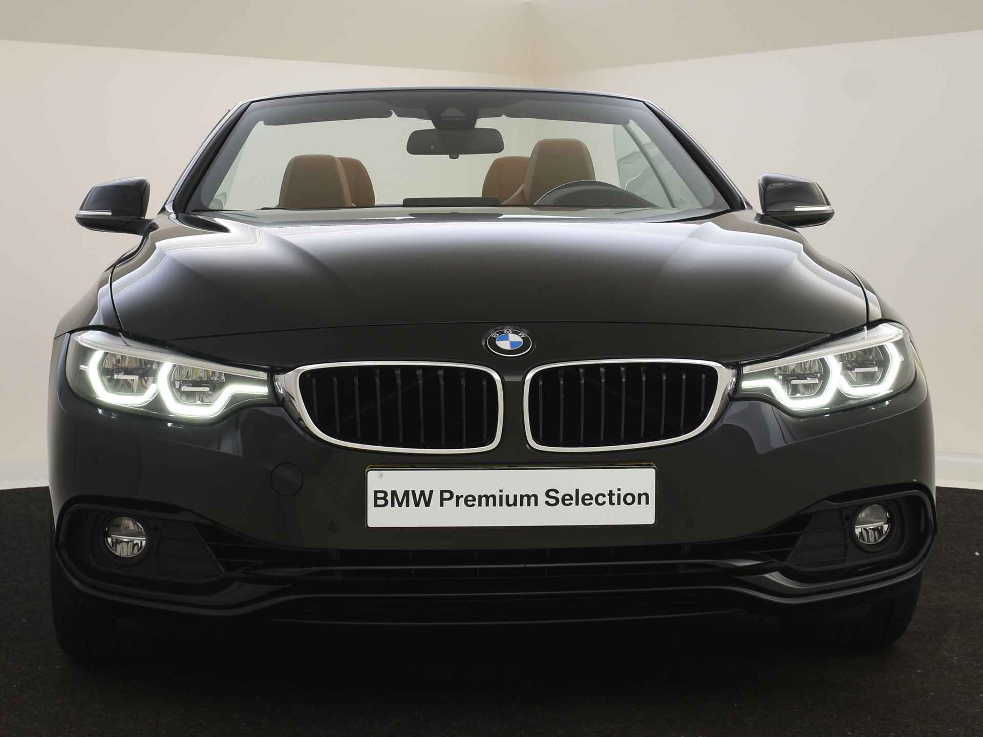 BMW 4 Serie Cabrio 430i High Executive Sport Line Automaat / Air Collar / Sportstoelen / Adaptieve LED / Head-Up / Comfort Access / Navigatie Professional / Stoelverwarming - 9/50
