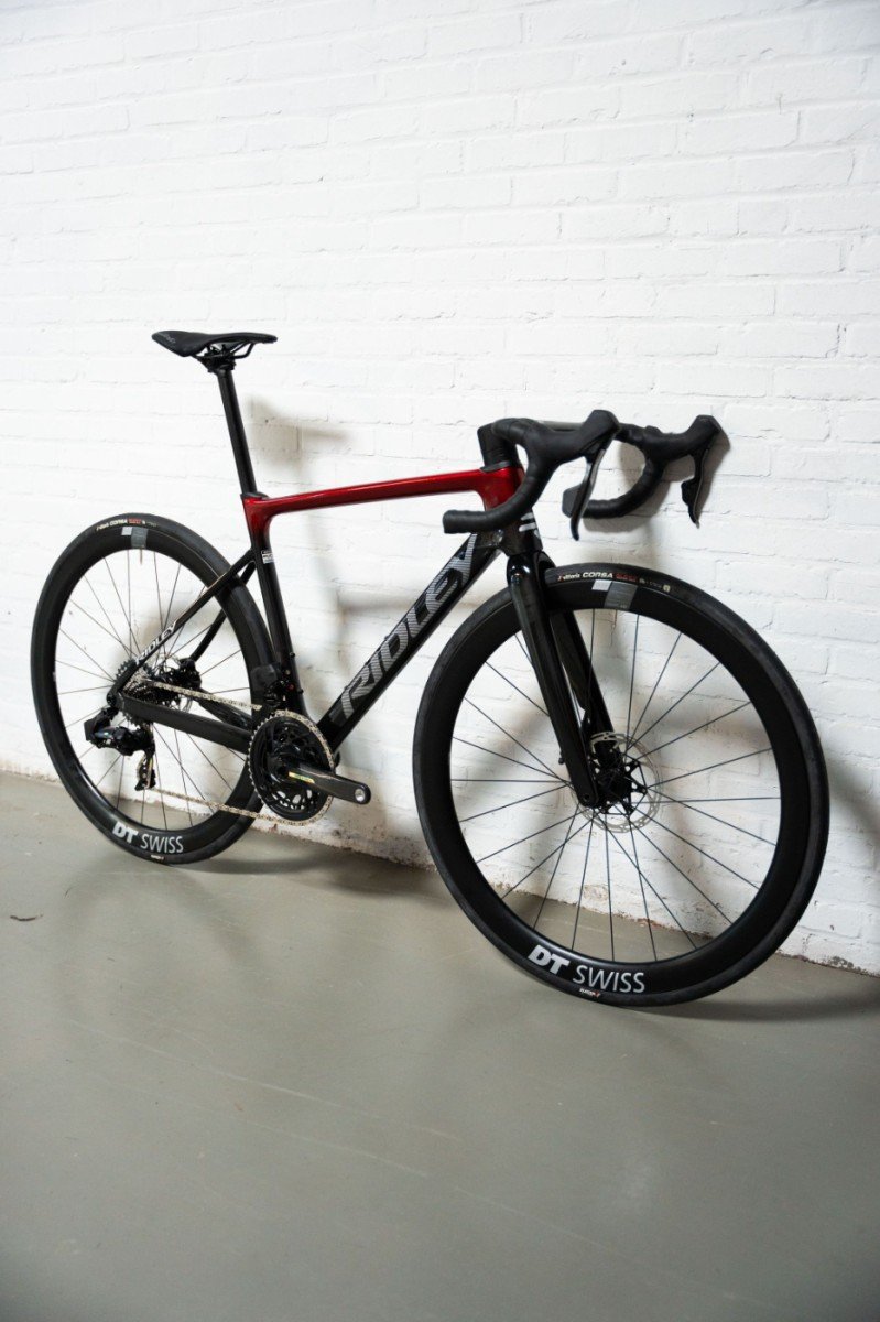 Ridley FALCN 105 Di2 12SP Heren BLACK / RED M 2024