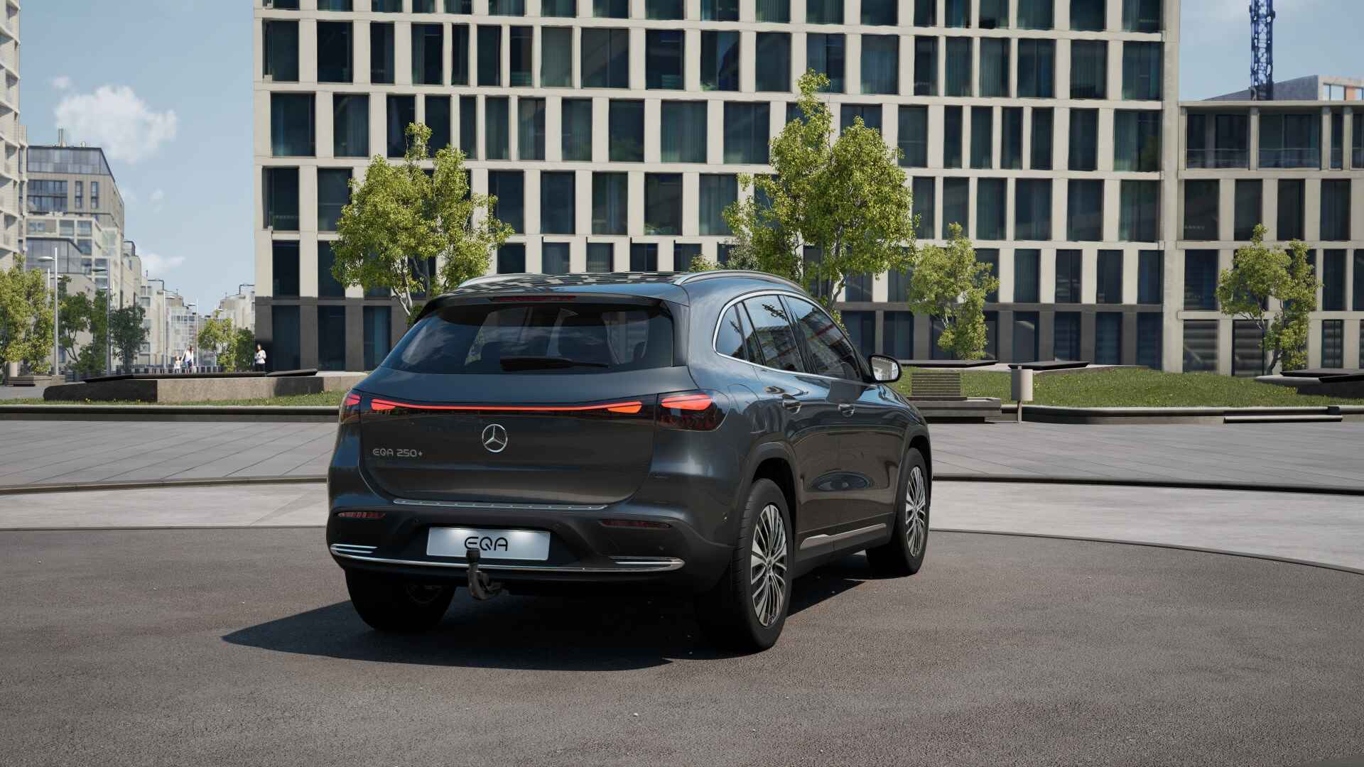 Mercedes-Benz EQA 250+ Business Line 71 kWh | Trekhaak | Parkeerpakket met achteruitrijcamera | Dodehoekassistent | Verwarmde stoelen vooraan | Extra USB-poorten | EASY PACK achterklep | Spiegelpakket | Sfeerverlichting | - 4/25