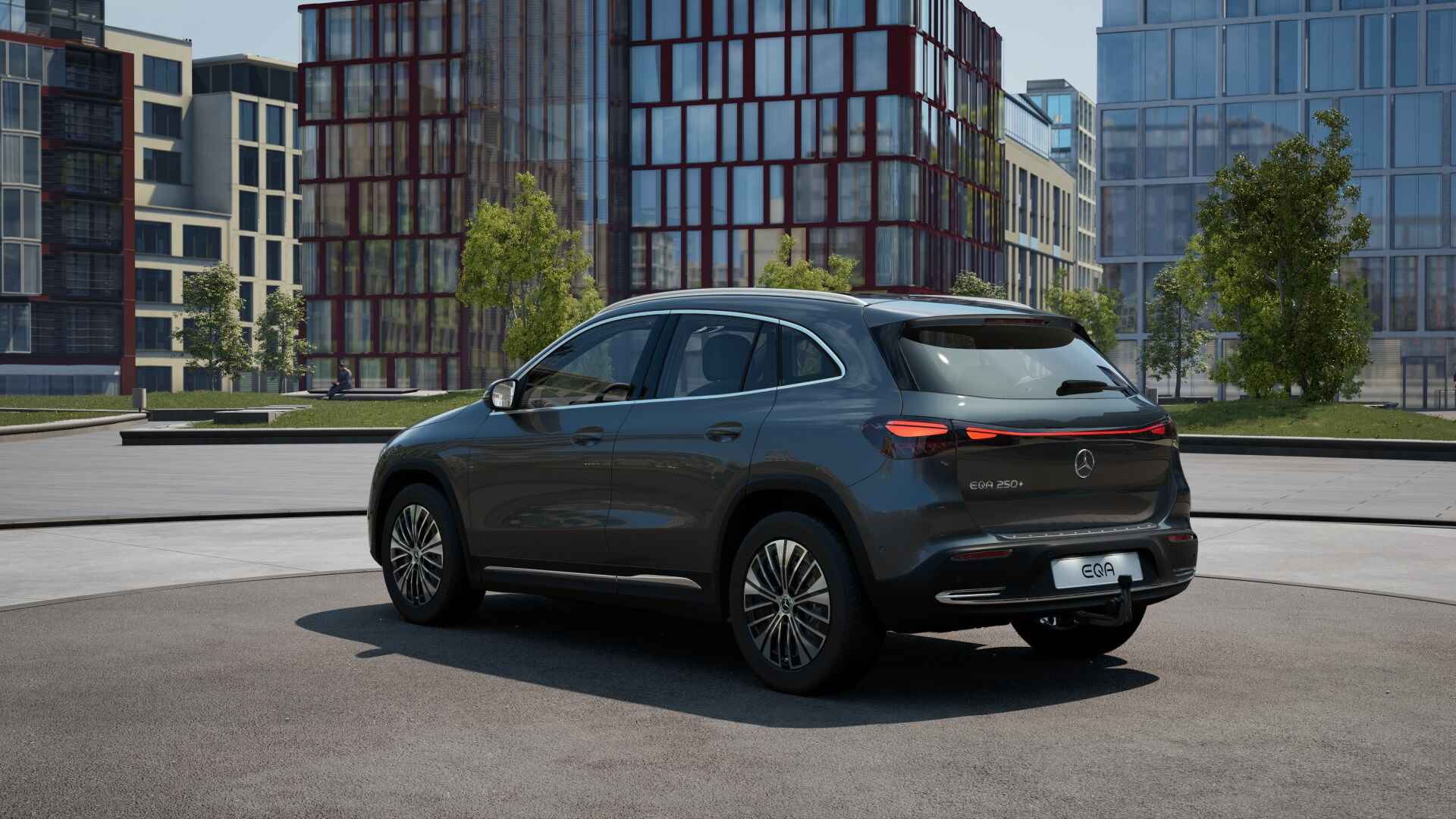 Mercedes-Benz EQA 250+ Business Line 71 kWh | Trekhaak | Parkeerpakket met achteruitrijcamera | Dodehoekassistent | Verwarmde stoelen vooraan | Extra USB-poorten | EASY PACK achterklep | Spiegelpakket | Sfeerverlichting | - 14/25