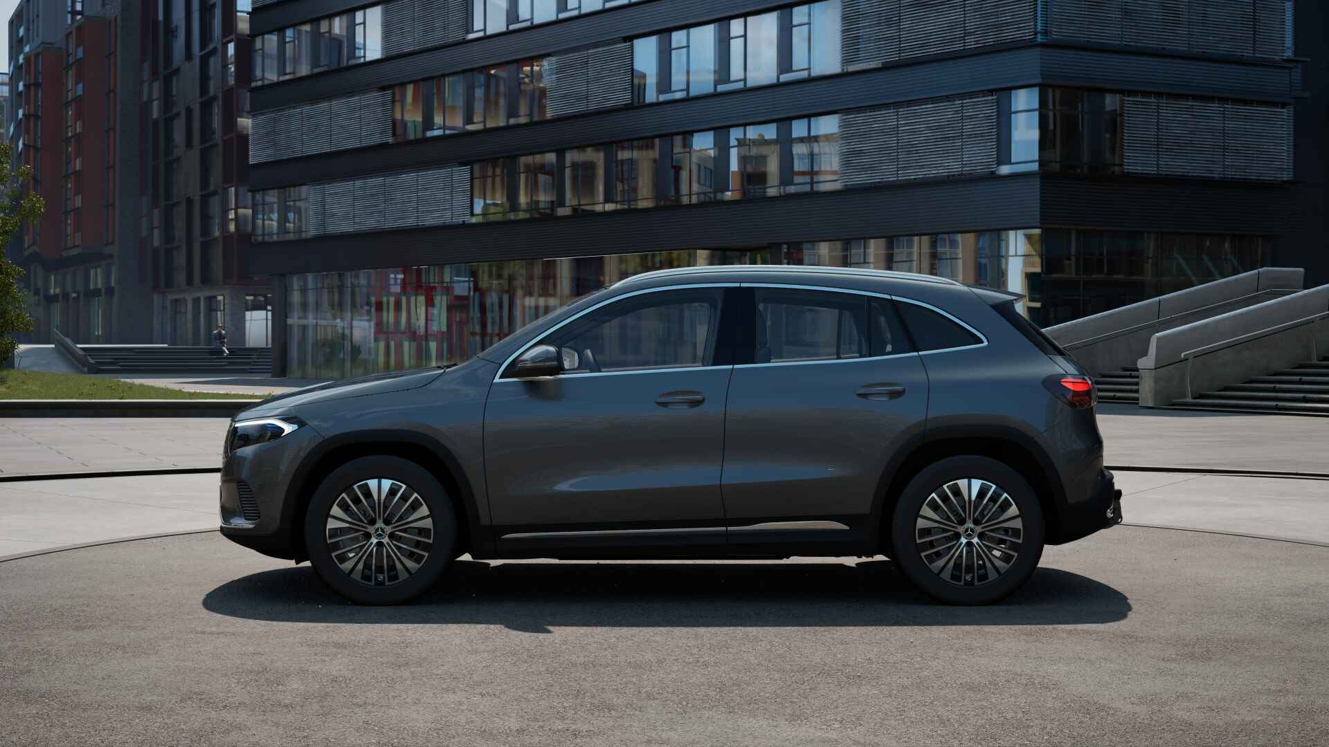 Mercedes-Benz EQA 250+ Business Line 71 kWh | Trekhaak | Parkeerpakket met achteruitrijcamera | Dodehoekassistent | Verwarmde stoelen vooraan | Extra USB-poorten | EASY PACK achterklep | Spiegelpakket | Sfeerverlichting | - 16/25