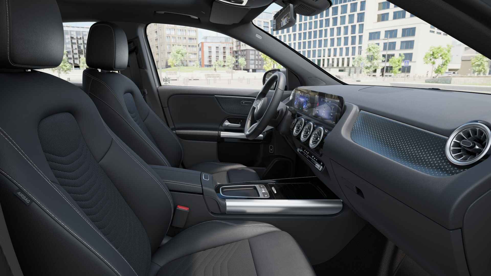 Mercedes-Benz EQA 250+ Business Line 71 kWh | Trekhaak | Parkeerpakket met achteruitrijcamera | Dodehoekassistent | Verwarmde stoelen vooraan | Extra USB-poorten | EASY PACK achterklep | Spiegelpakket | Sfeerverlichting | - 20/25