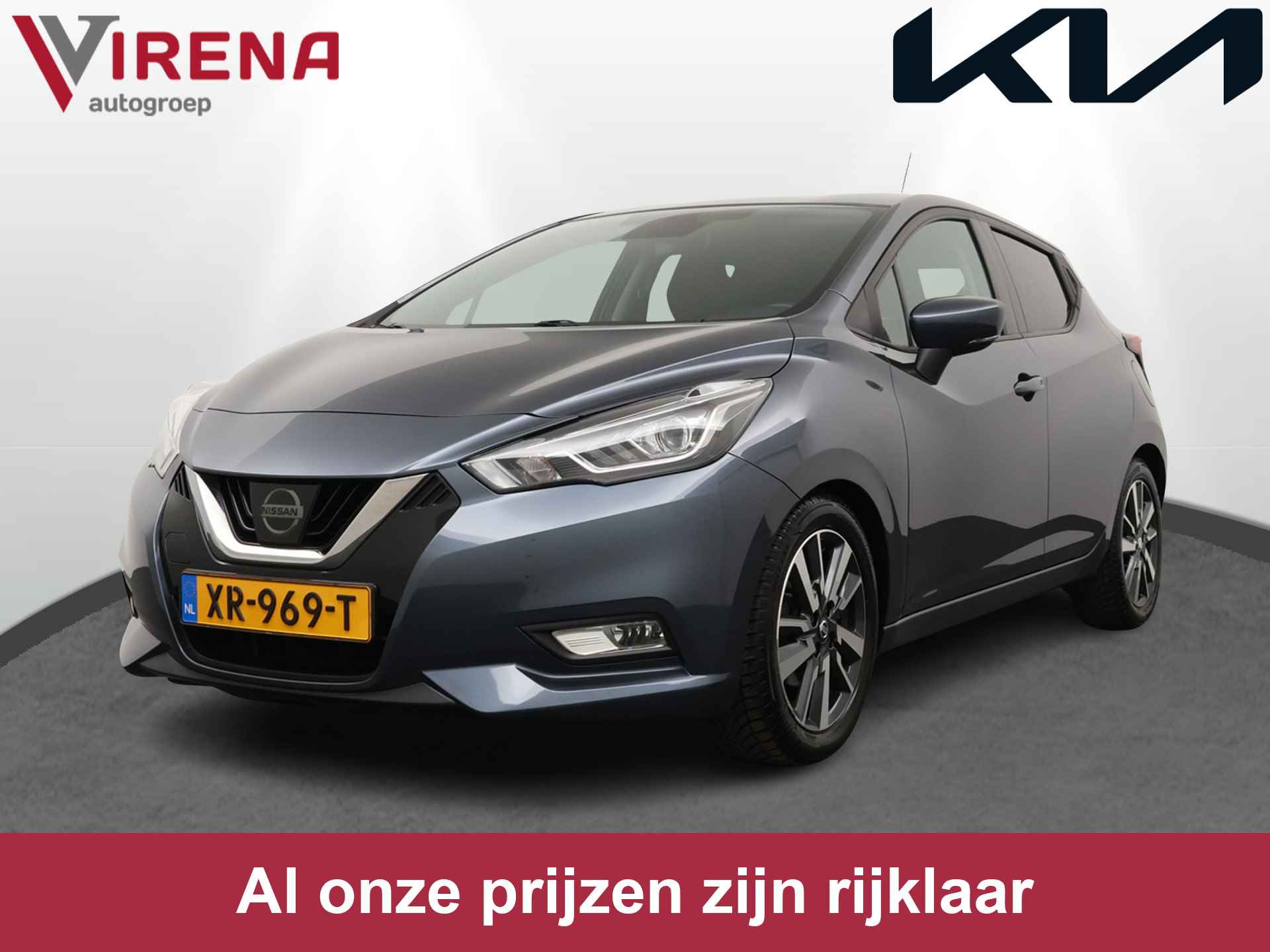 Nissan Micra 0.9 IG-T N-Connecta - Navigatie - Climate Control - Achteruitrijcamera - - 12 maanden BOVAG garantie - 1/50