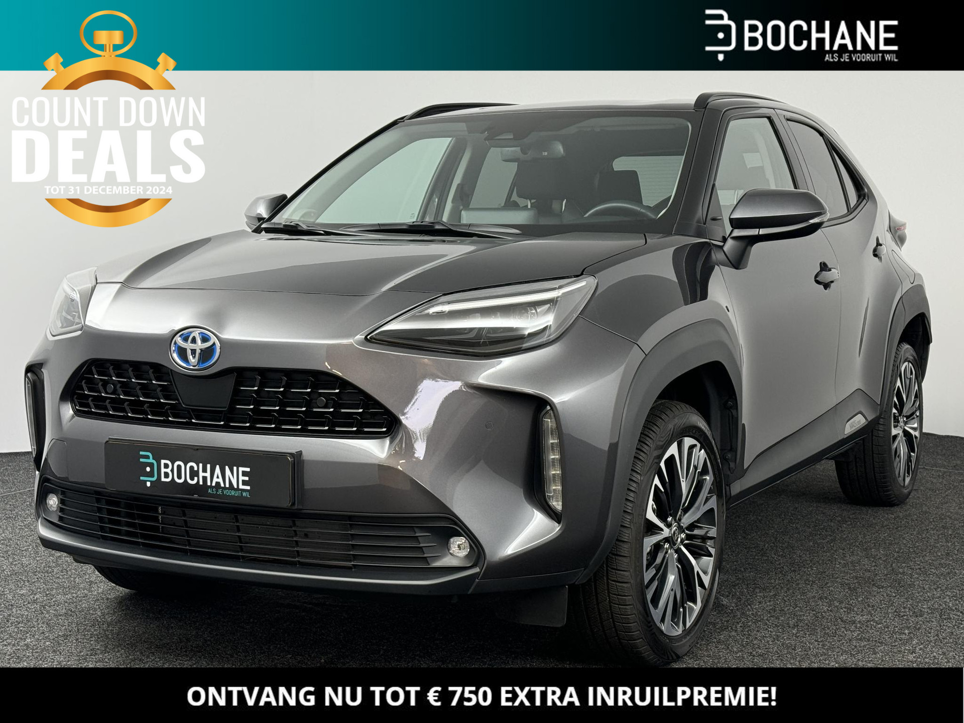 Toyota Yaris Cross 1.5 Hybrid Executive | 1e eigenaar! | Automaat | LED | Navi | Clima | Cruise | LM velgen 18" | PDC V+A + Camera | Apple Carplay/Android Auto | 1e eigenaar + zeer lage KM-stand!