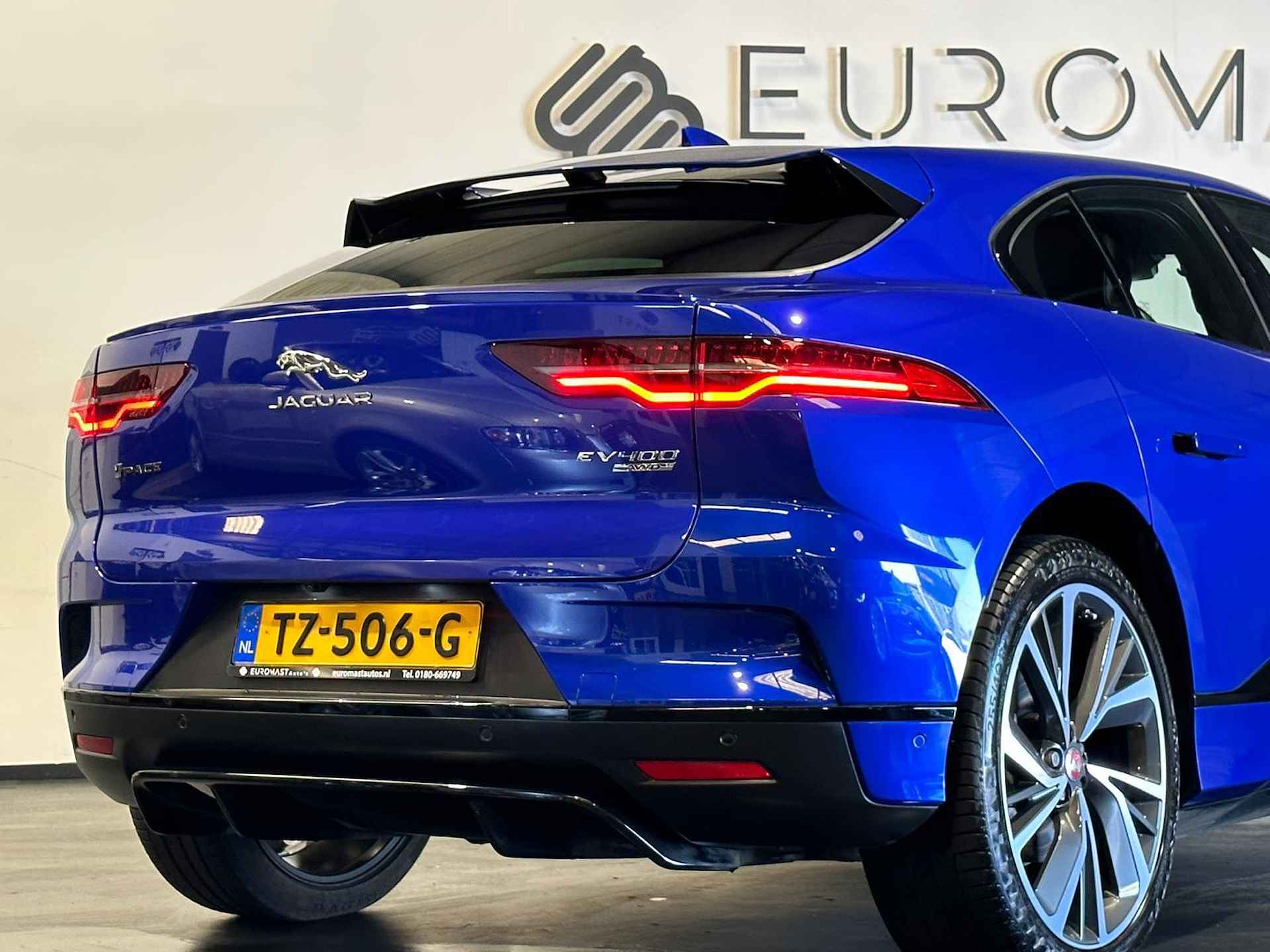 Jaguar I-PACE EV400 First Edition Pano Camera Leder 22'' Meridian Prijs is Inclusief btw - 40/41