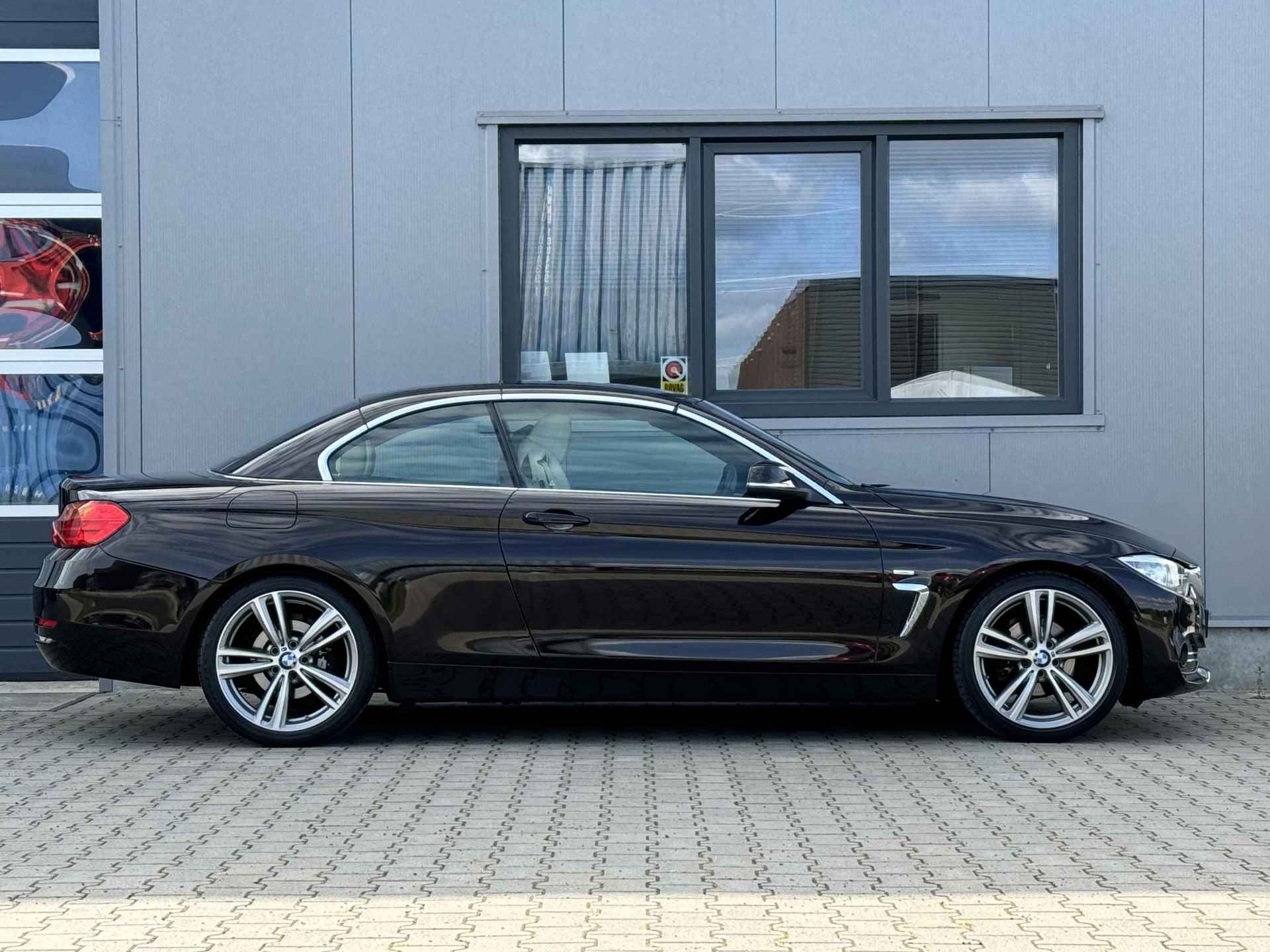 BMW 4-serie Cabrio 420i High Executive 184 PK - Luxury - 19 inch - Nekverwarming - Keyless - 3/38