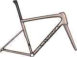 Specialized Tarmac Sl8 Sw Frmset Cmlnredgld/sildst/metobsd 54 Cmlnredgld/sildst/metobsd 54 2025