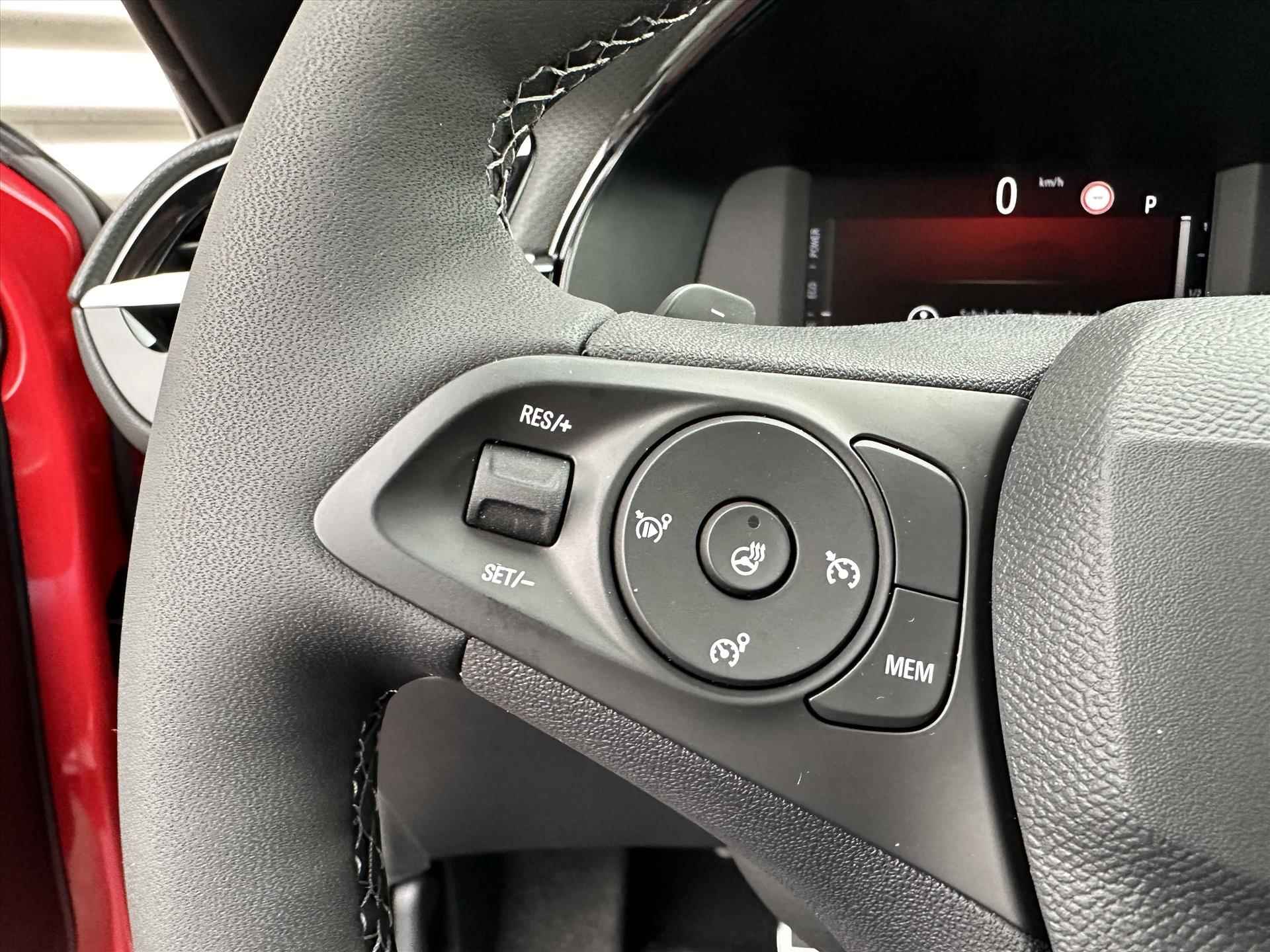 Opel Corsa 1.2 Turbo GS Hybrid 100pk eDCT Automaat Navigatie/Camera/Climate Control/Stoel en stuurwielverwarming - 23/32