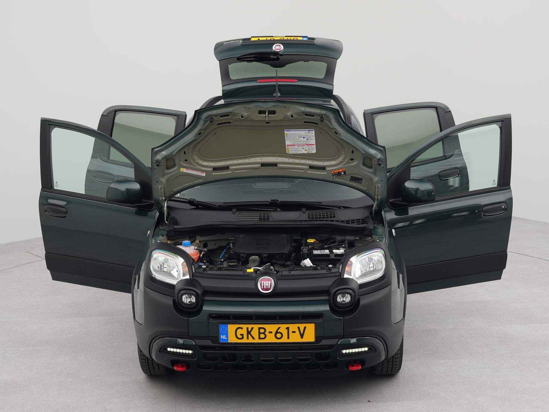 Fiat Panda 1.0 Hybrid Cross | Navigatie by App | Parkeersensoren achter | Airco | - 16/35