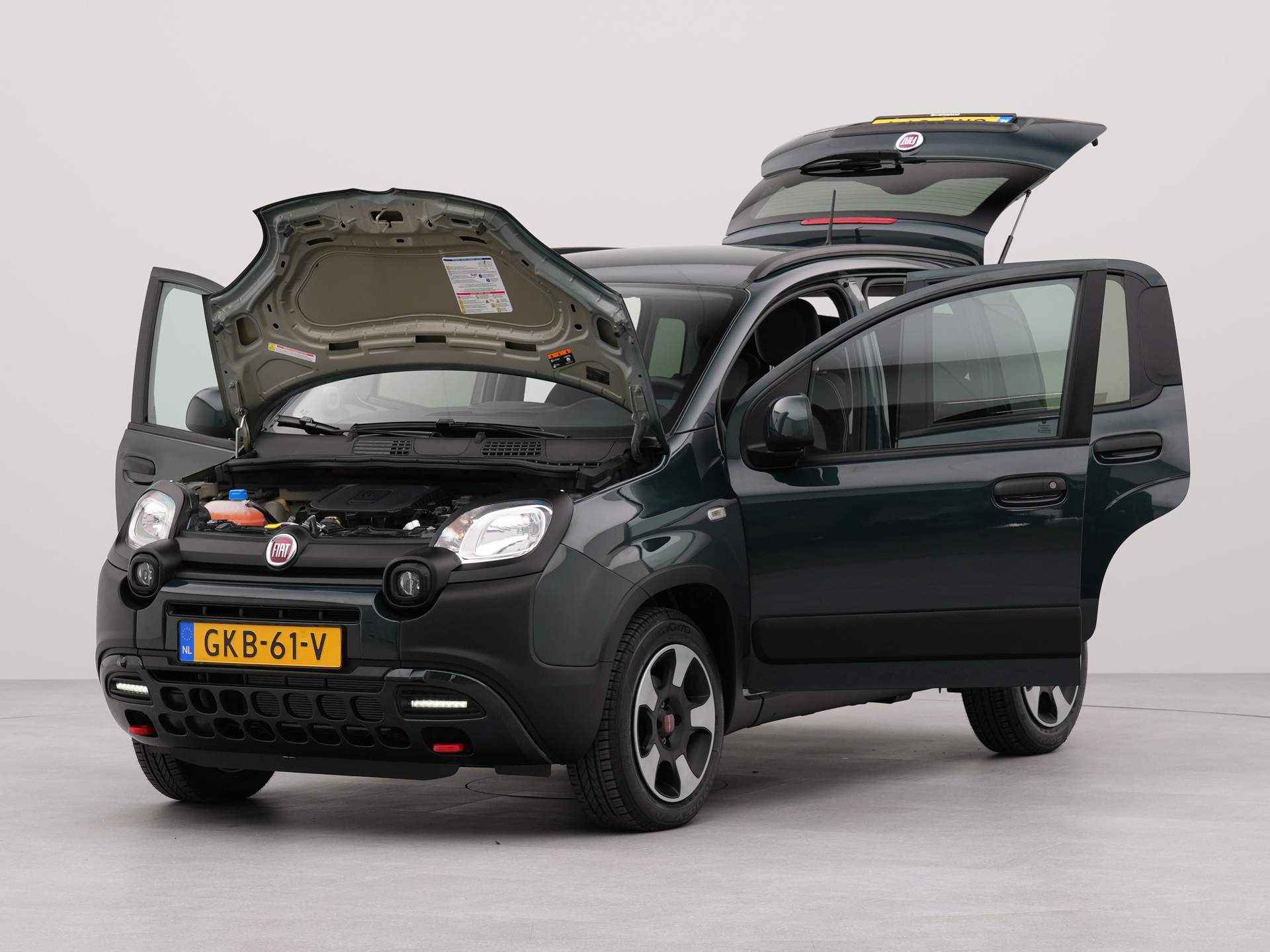 Fiat Panda 1.0 Hybrid Cross | Navigatie by App | Parkeersensoren achter | Airco | - 34/35