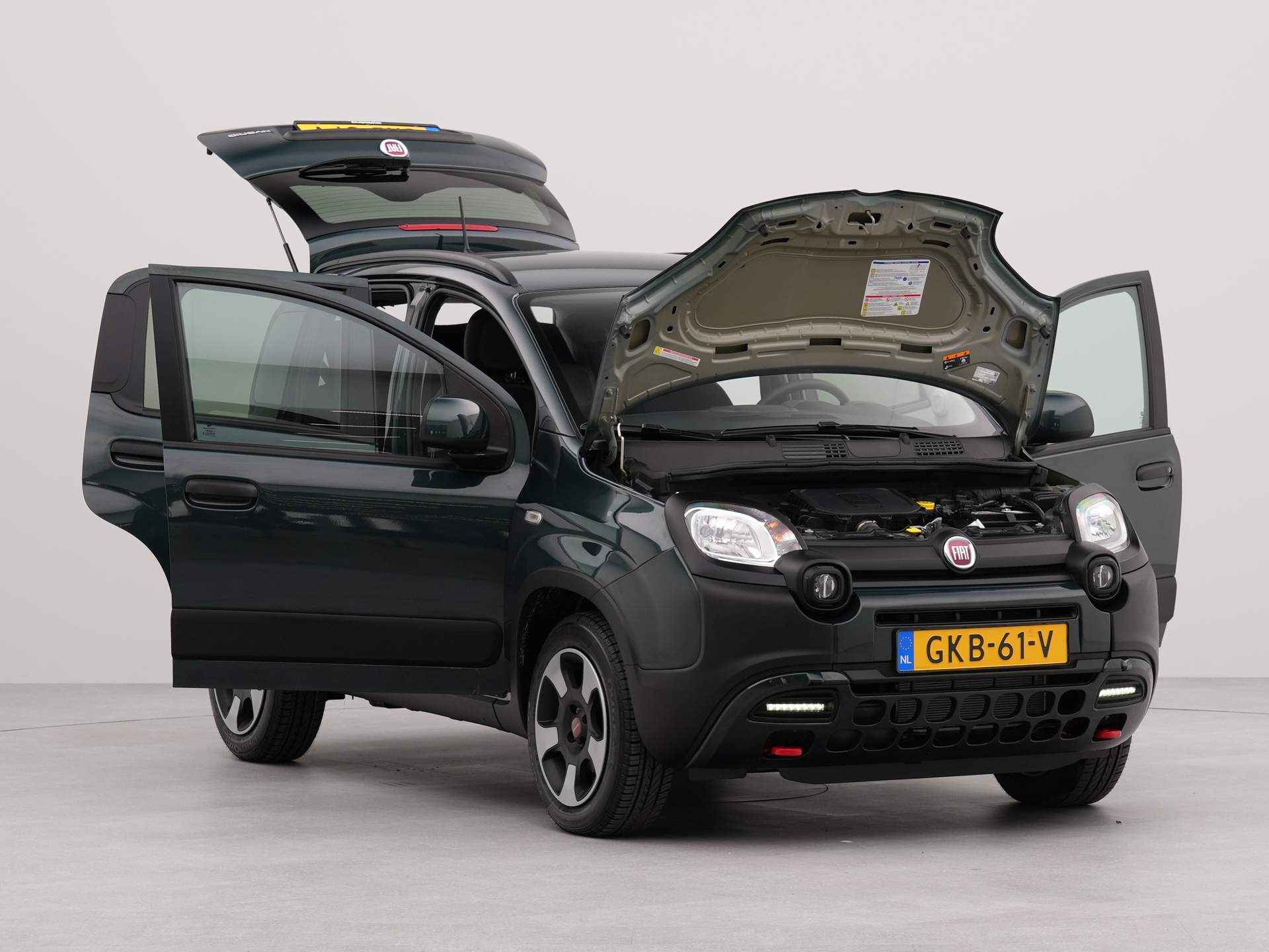 Fiat Panda 1.0 Hybrid Cross | Navigatie by App | Parkeersensoren achter | Airco | - 35/35