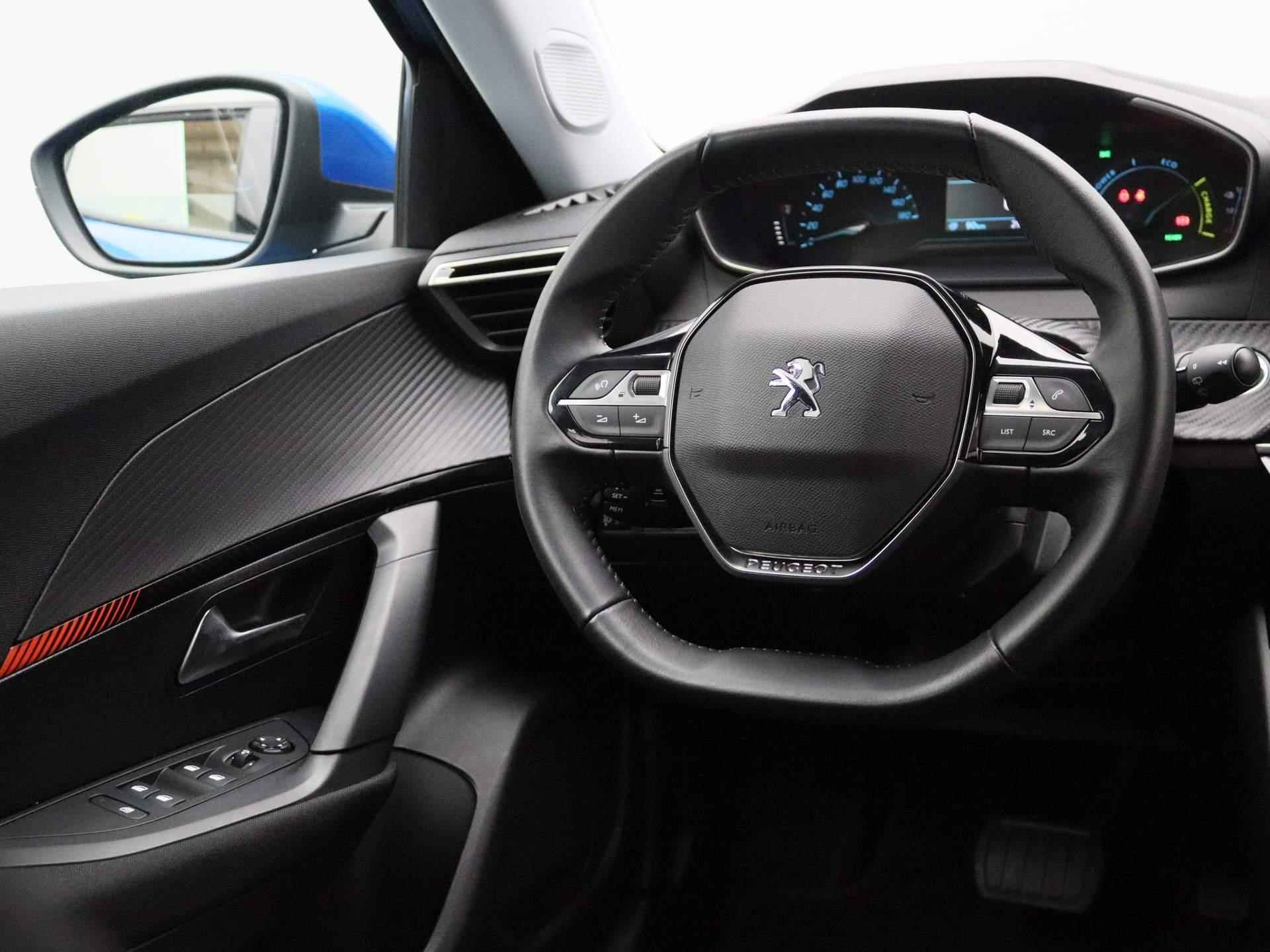 Peugeot e-2008 EV Blue Lease Active 50 kWh | Automaat | Navigatie | Climate control | Parkeer sensoren | LMV | LED | Camera | DAB | Apple carplay | - 10/43