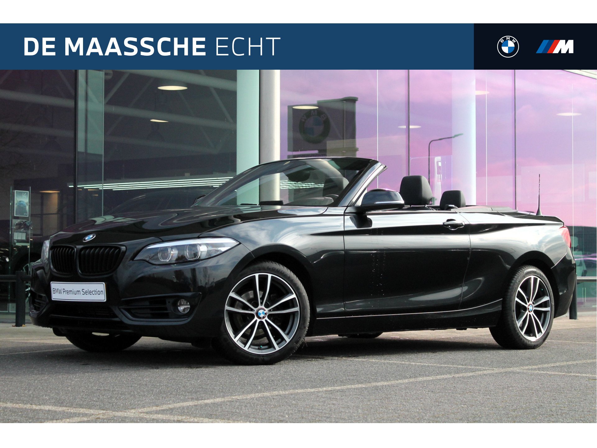 BMW 2 Serie Cabrio 218i High Executive Sport Line Automaat / Sportstoelen / Navigatie Professional / Cruise Control / Stoelverwarming / Leder