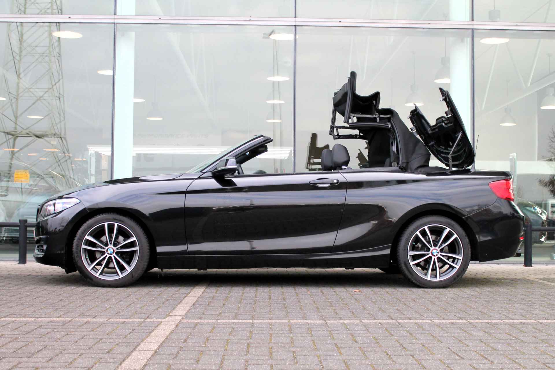 BMW 2 Serie Cabrio 218i High Executive Sport Line Automaat / Sportstoelen / Navigatie Professional / Cruise Control / Stoelverwarming / Leder - 14/27