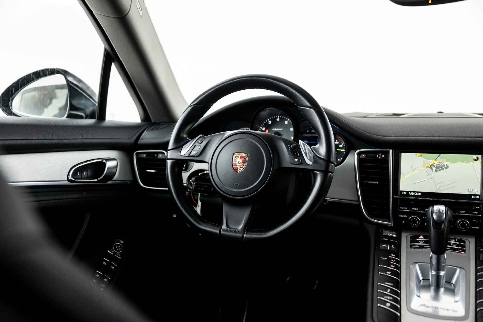 Porsche Panamera 3.0 S E-Hybrid - Dealer Onderhouden, Cruise Control, Navigatie, LEER - 12/41