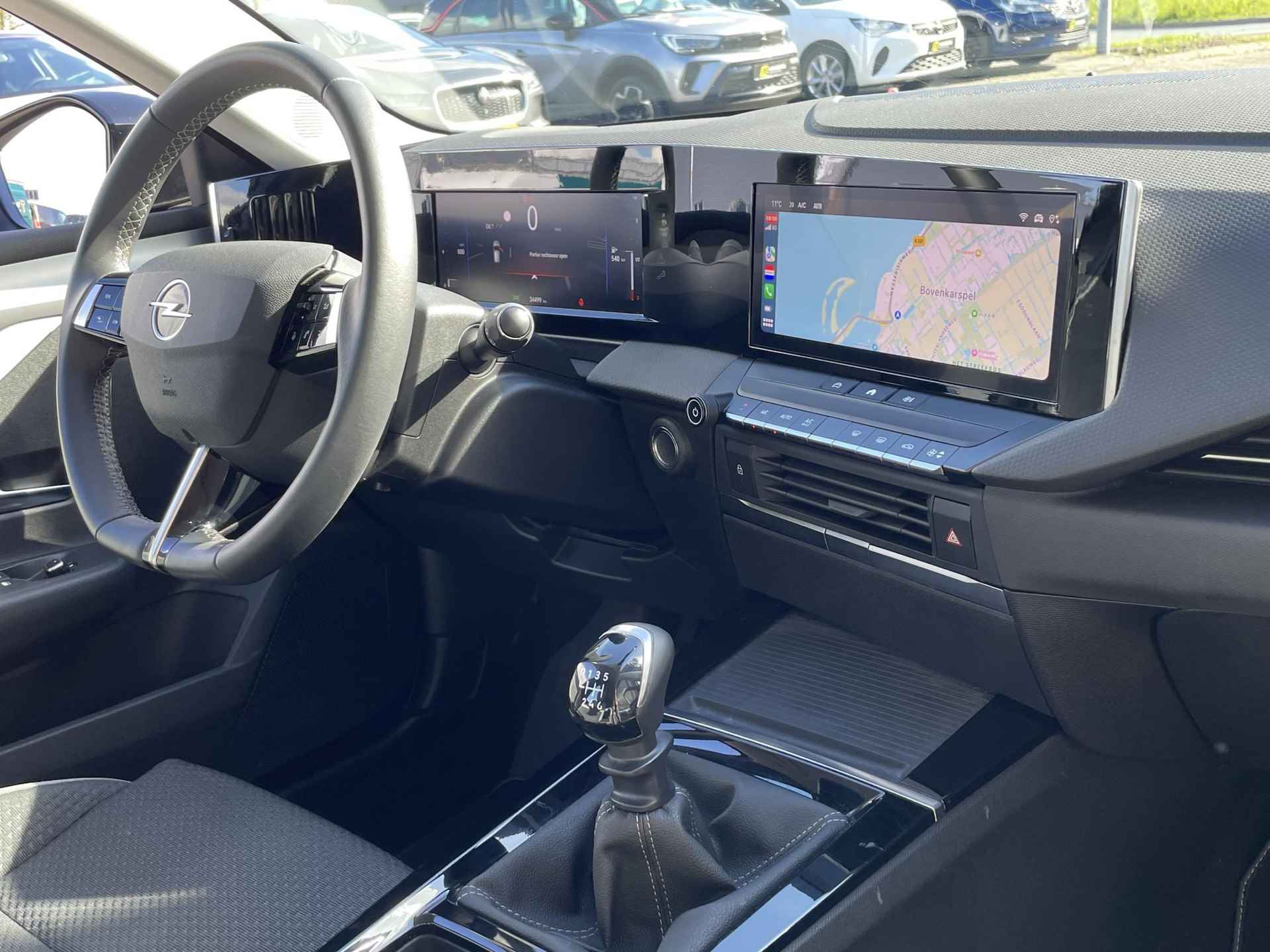 Opel Astra 1.2 Online Edition RIJLAAR incl. Service en garantie | Carplay | Navigatie | virtual cockpit | LMV | Cruise | LED - 7/48