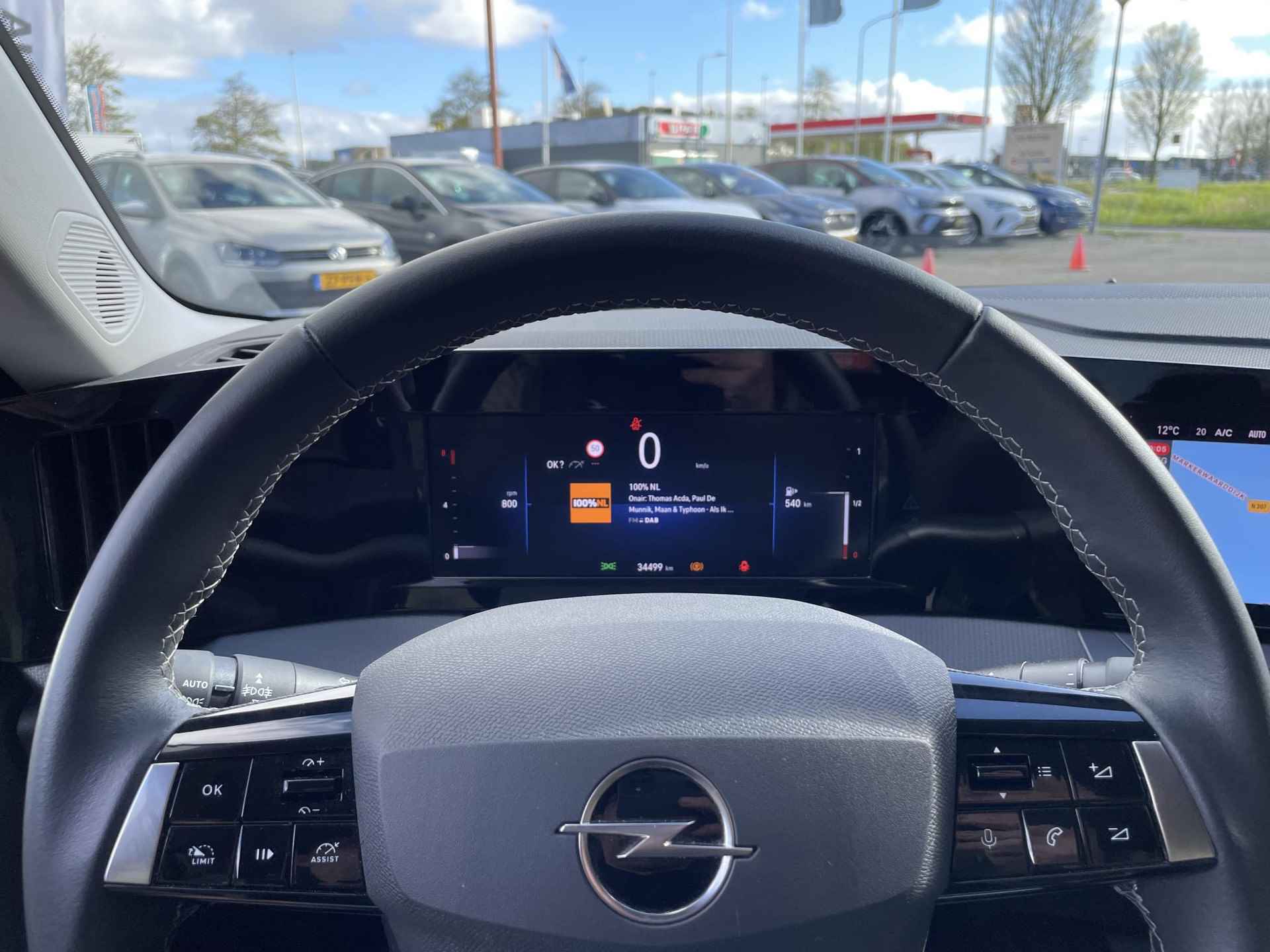 Opel Astra 1.2 Online Edition RIJLAAR incl. Service en garantie | Carplay | Navigatie | virtual cockpit | LMV | Cruise | LED - 31/48