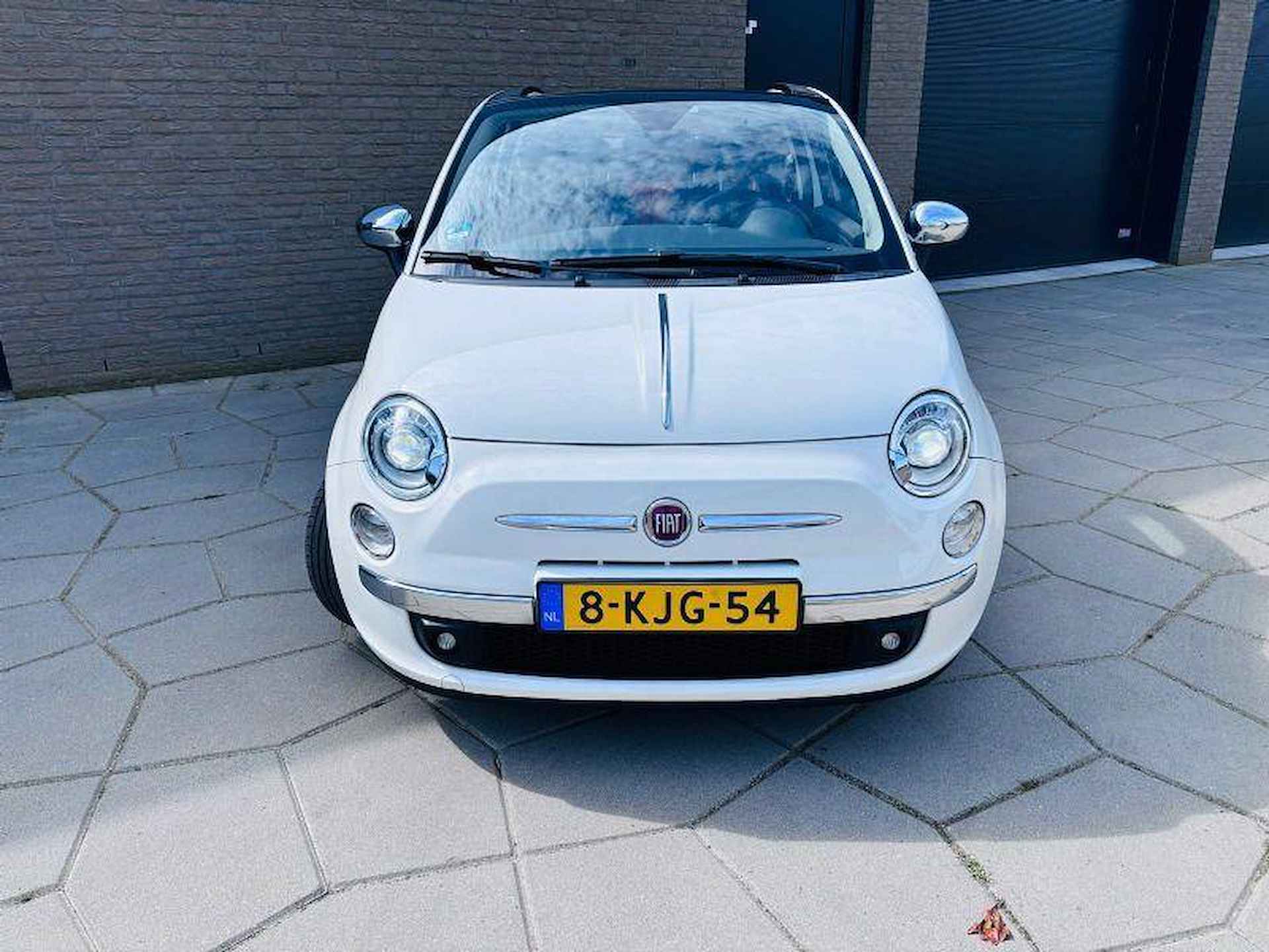 Fiat 500C 0.9 TwinAir Lounge|CABRIO|AIRCO |LEDER |ROOD dak|veel Chrome - 5/24