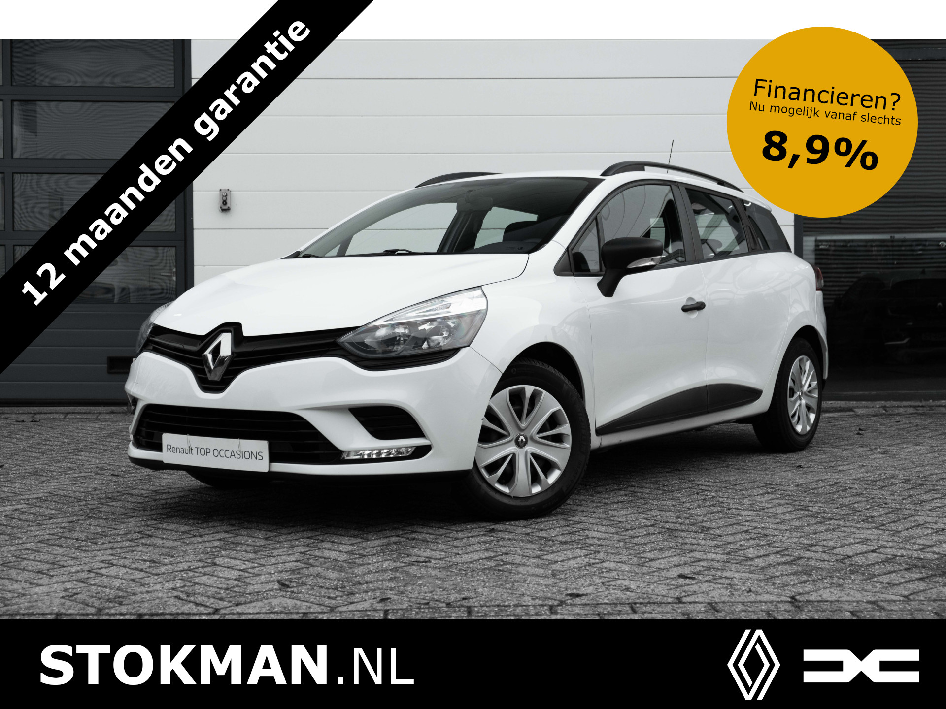 Renault Clio Estate 0.9 TCe Life | Blue tooth radio/USB | Ramen elektrisch | Cruise controle | incl. Bovag rijklaarpakket met 12 maanden garantie |