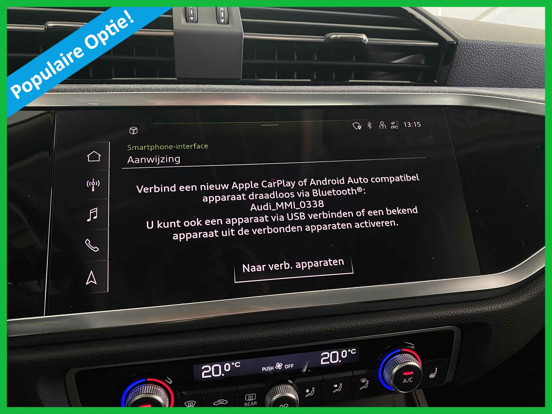 Audi Q3 45 TFSI e Advanced edition | Automaat | Apple-CarPlay |  ACC | Sensoren | Max 245 Pk | - 25/45