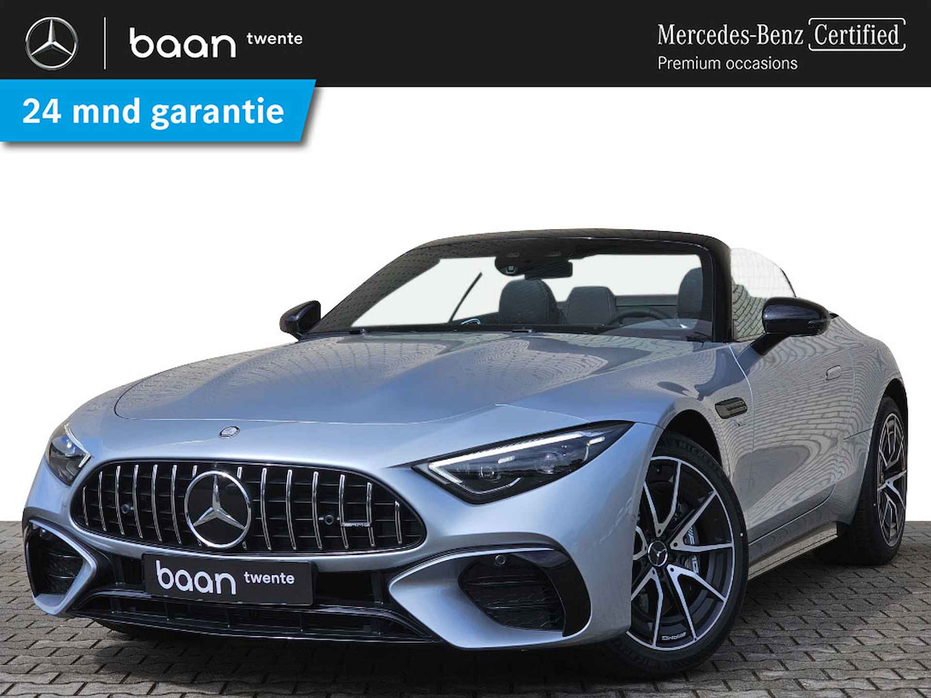 Mercedes-Benz SL-Klasse Roadster 43 AMG Automaat | AMG Nightpakket | Achterasbesturing | Rij-assistentiepakket | Digital Light | 360° Camera | Airscarf  DAB+ | Burmester Surround Sound | Manufaktur dakhemel | Memory |