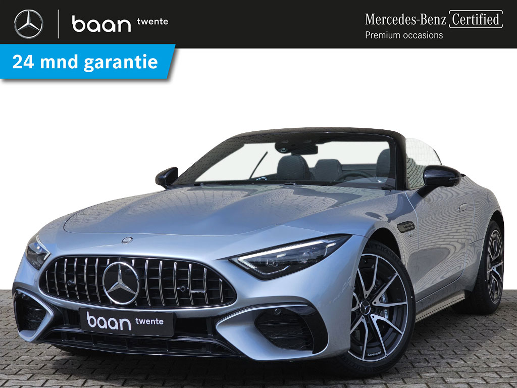 Mercedes-Benz SL-Klasse Roadster 43 AMG Automaat | AMG Nightpakket | Achterasbesturing | Rij-assistentiepakket | Digital Light | 360° Camera | Airscarf  DAB+ | Burmester Surround Sound | Manufaktur dakhemel | Memory |